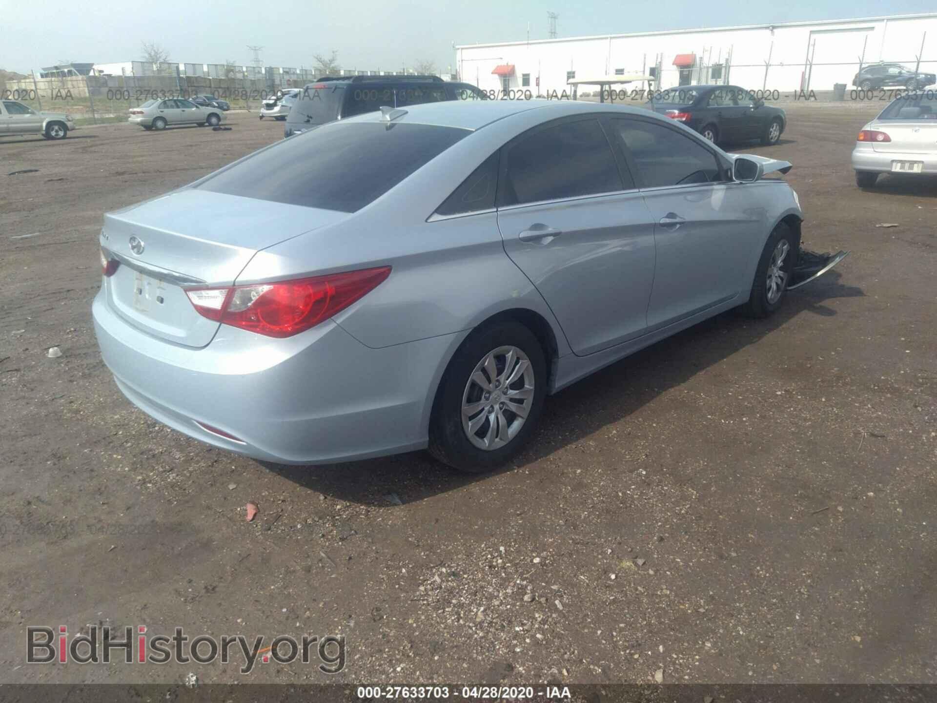 2012 HYUNDAI SONATA - VIN: 5NPEB4AC1CH468309 - Фото 4