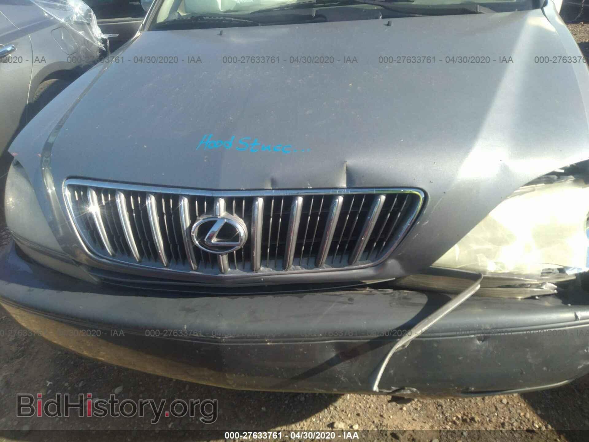 2003 LEXUS RX - VIN: JTJGF10U930161423 - Фото 10
