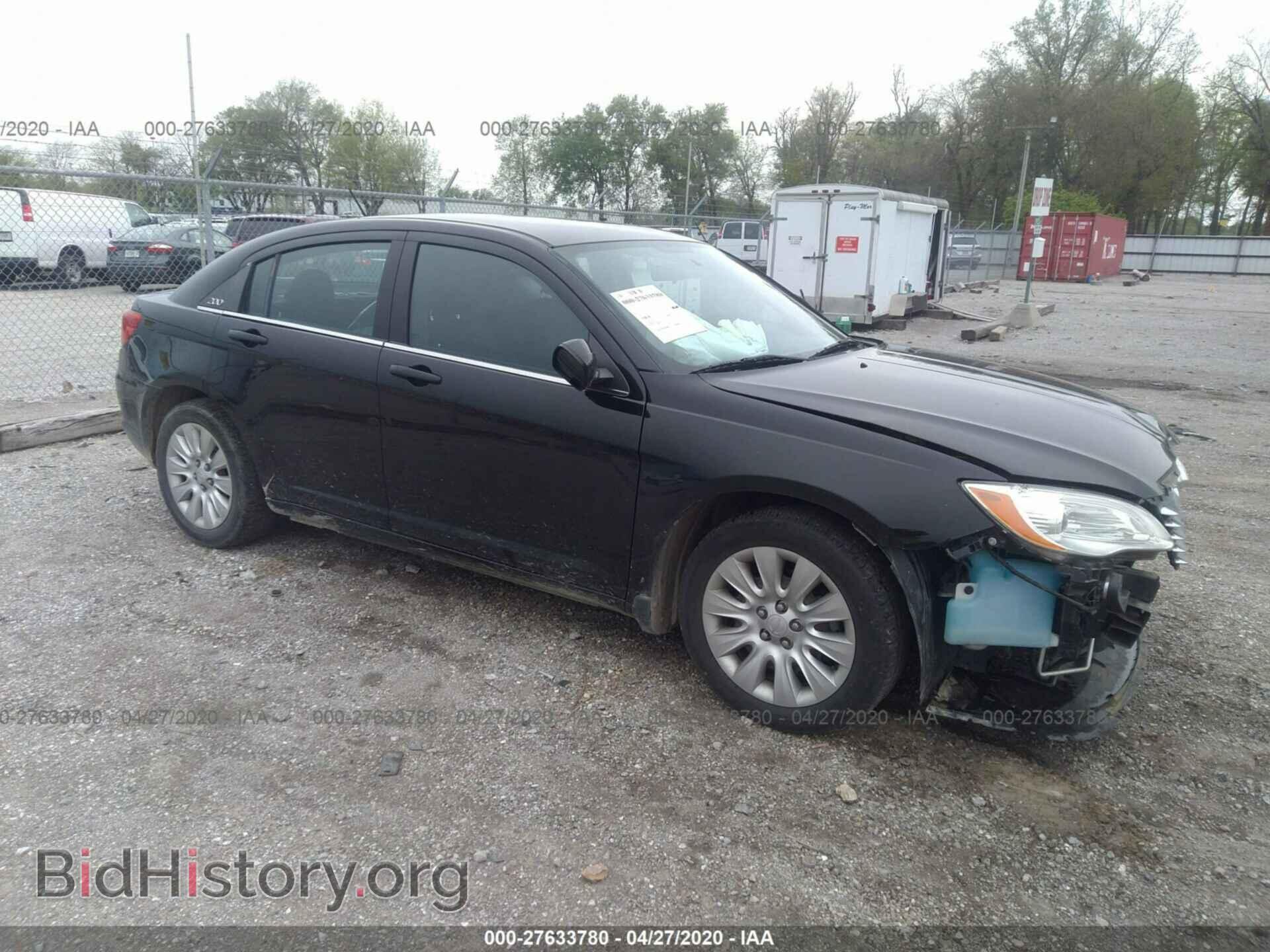 Фотография 1C3CCBAB3CN113999 - CHRYSLER 200 2012