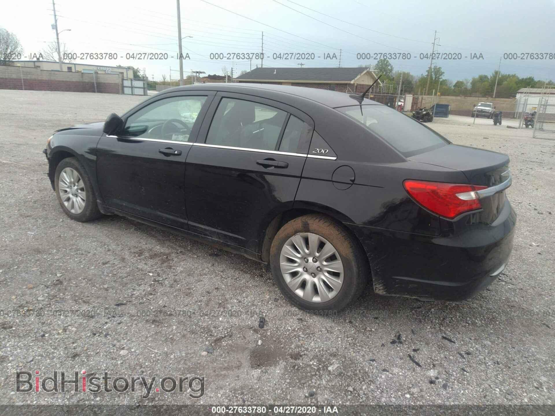 2012 CHRYSLER 200 - VIN: 1C3CCBAB3CN113999 - Фото 3