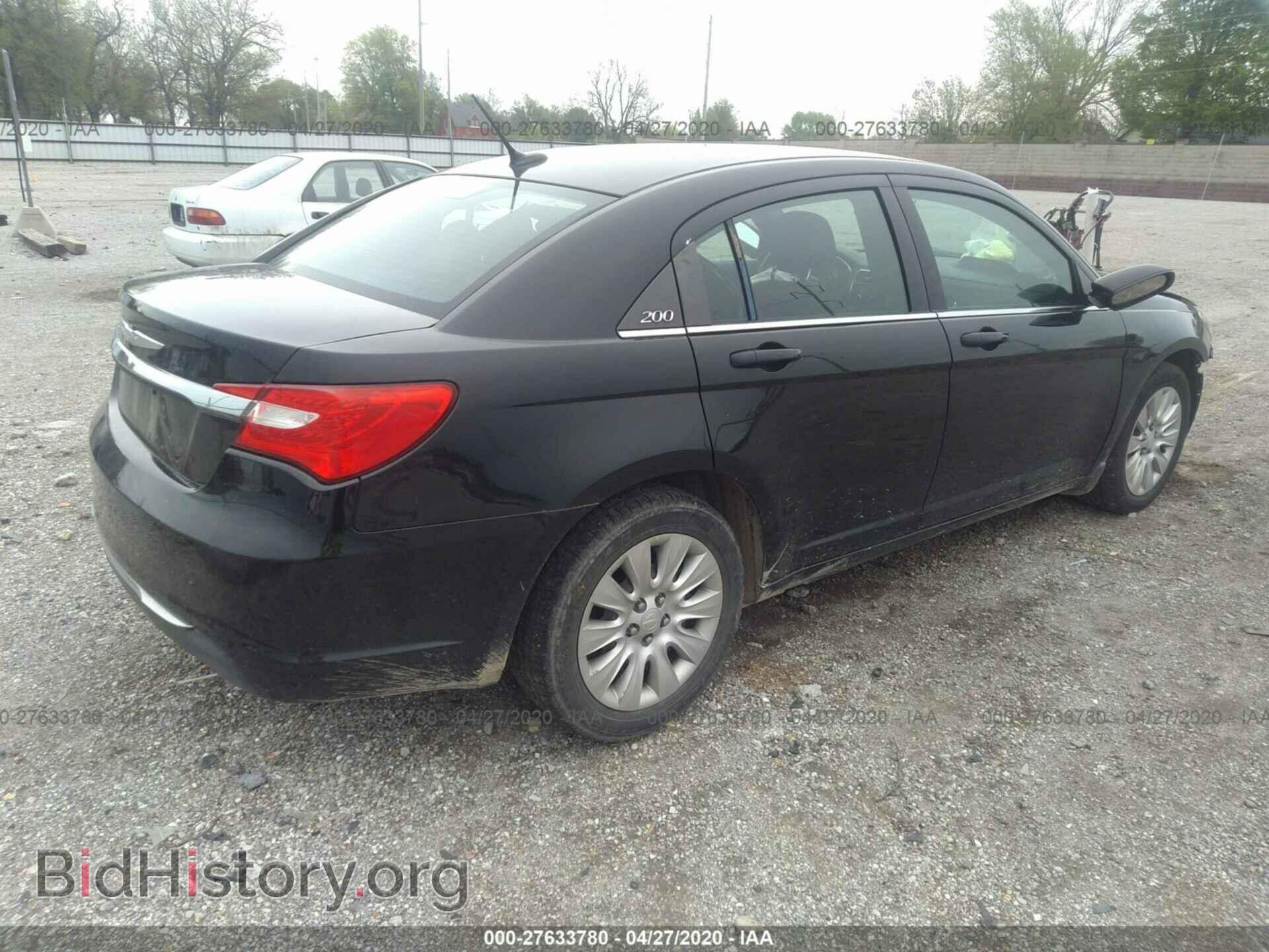 2012 CHRYSLER 200 - VIN: 1C3CCBAB3CN113999 - Фото 4
