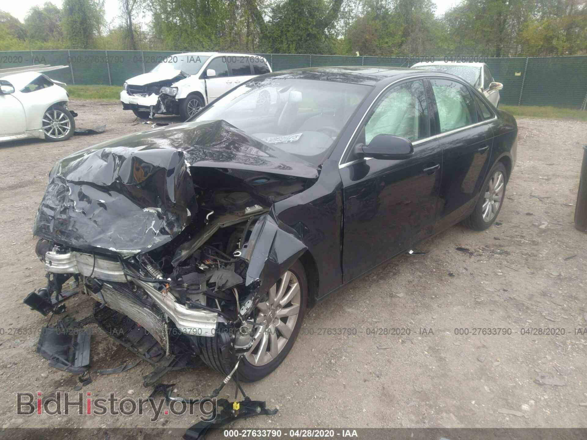 2011 AUDI A4 - VIN: WAUFFAFL9BN045750 - Фото 2
