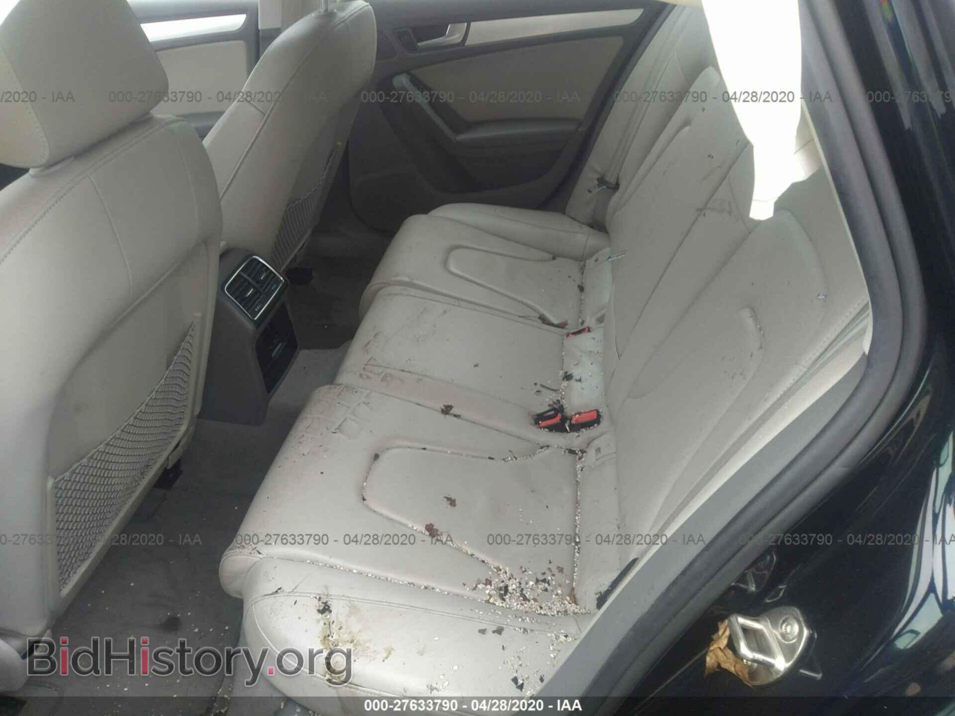 2011 AUDI A4 - VIN: WAUFFAFL9BN045750 - Фото 8