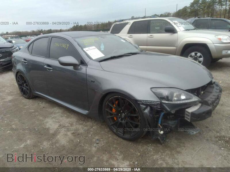 2012 Lexus IS F (VIN JTHBP5C24C5010695) — photo 1 of 11, IAAI, damage: front end