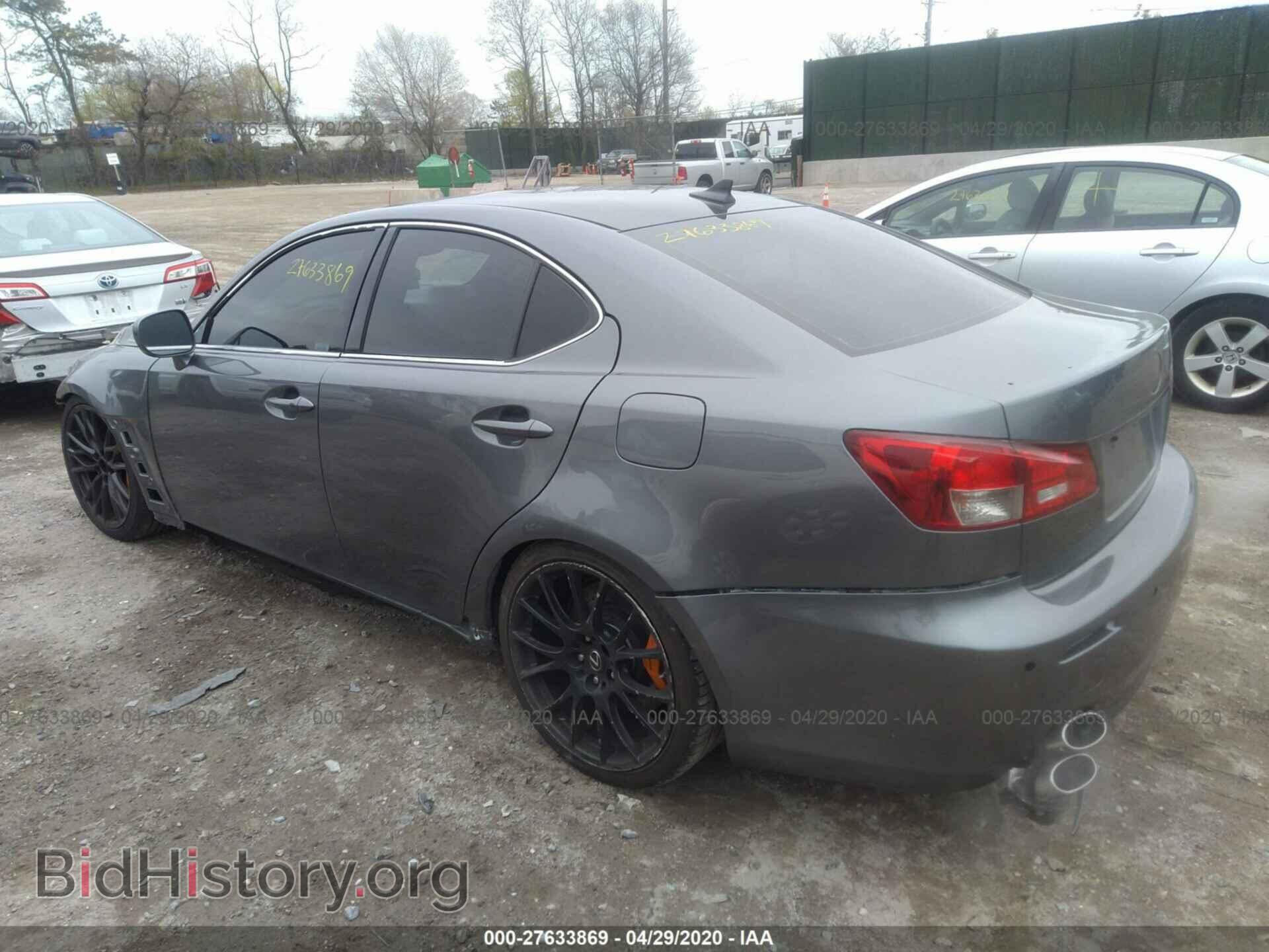 2012 LEXUS IS - VIN: JTHBP5C24C5010695 - Фото 3
