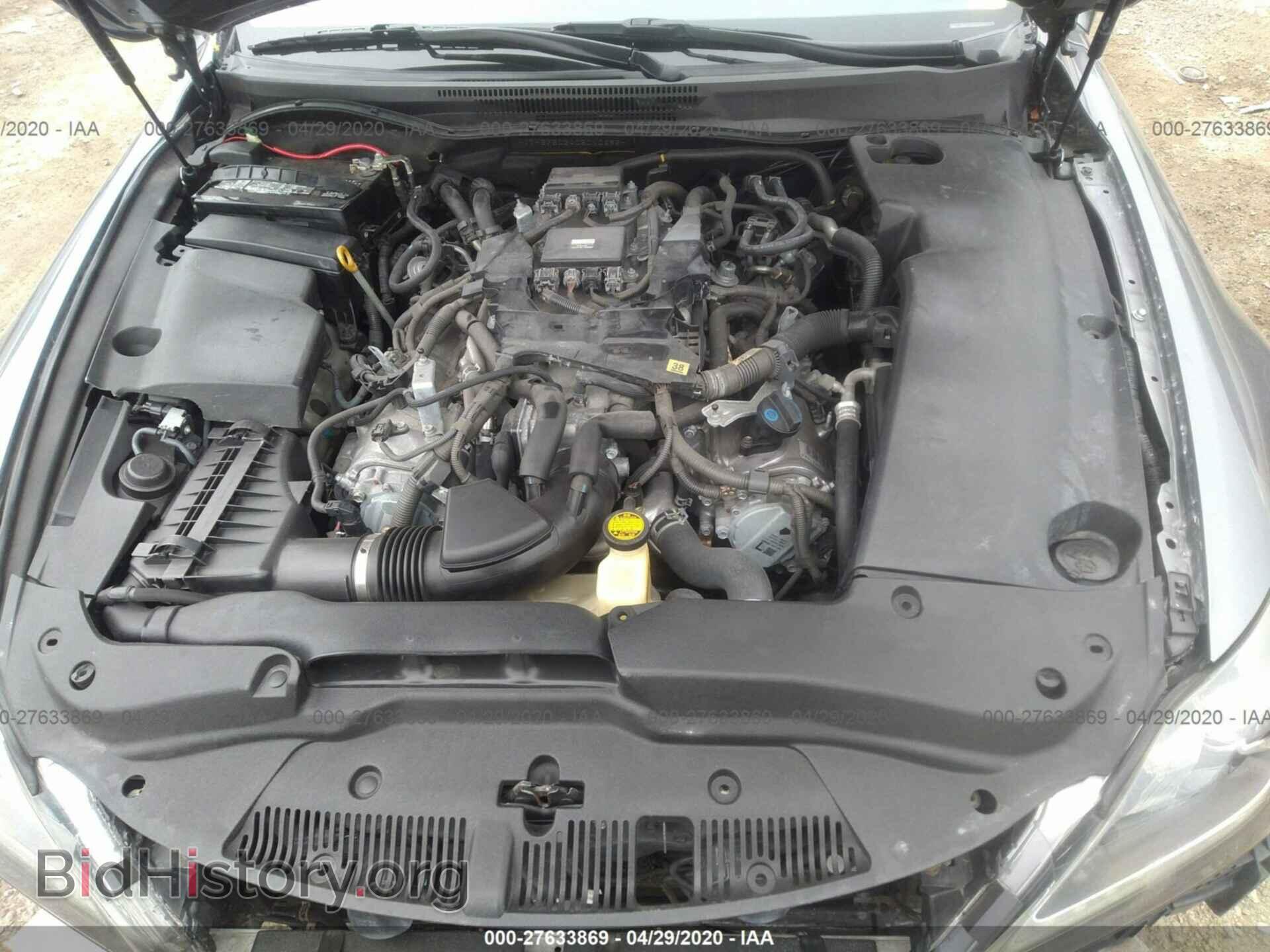 2012 LEXUS IS - VIN: JTHBP5C24C5010695 - Фото 10