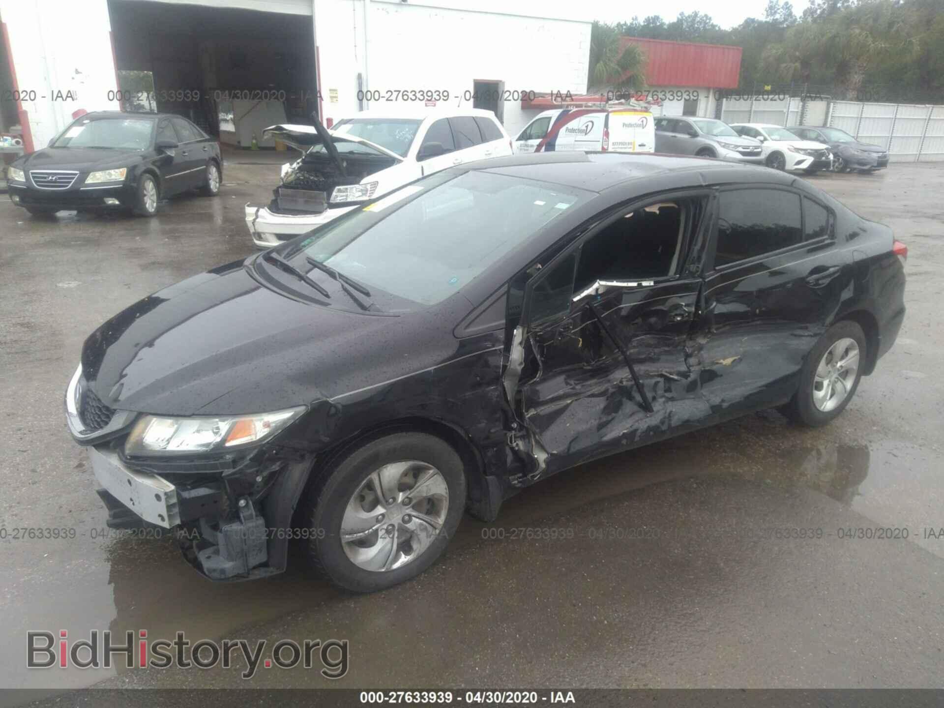 2013 HONDA CIVIC - VIN: 19XFB2F55DE100319 - Фото 2