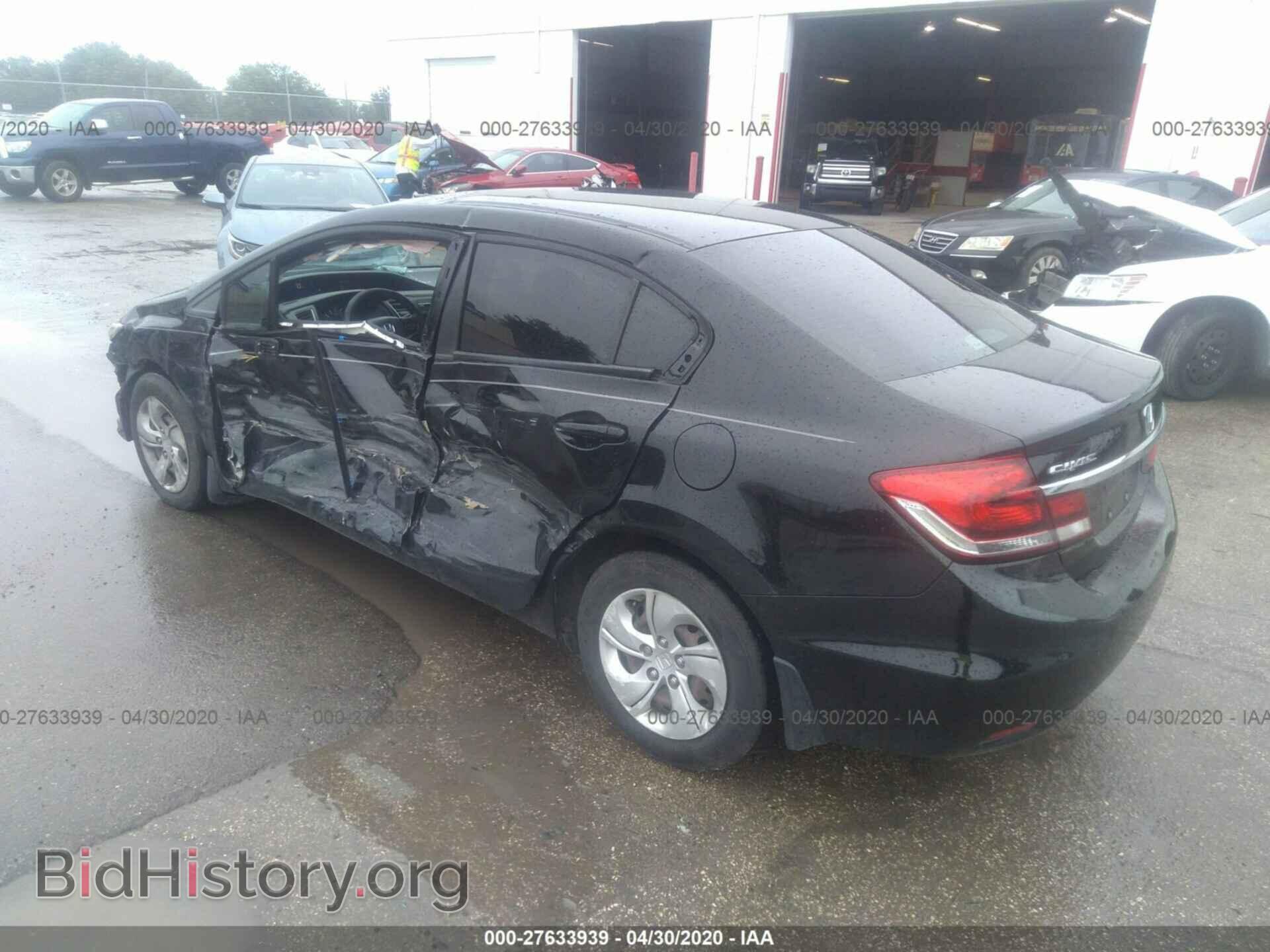 2013 HONDA CIVIC - VIN: 19XFB2F55DE100319 - Фото 3