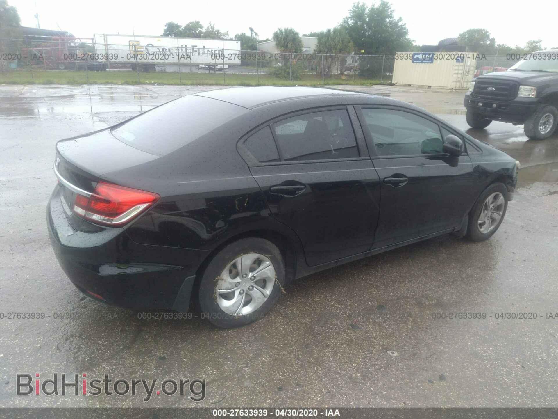 2013 HONDA CIVIC - VIN: 19XFB2F55DE100319 - Фото 4