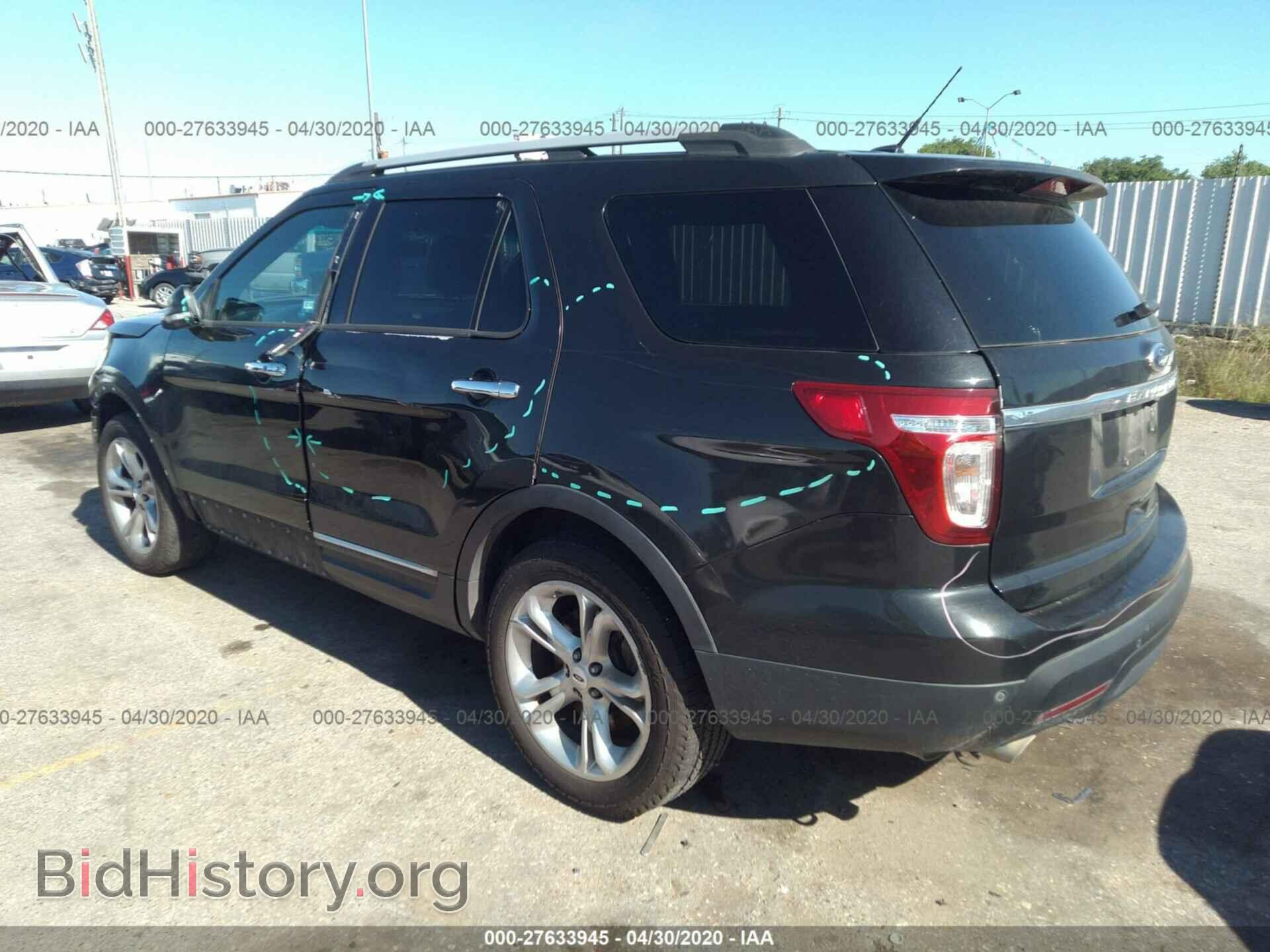2014 FORD EXPLORER - VIN: 1FM5K8F81EGA08985 - Фото 3