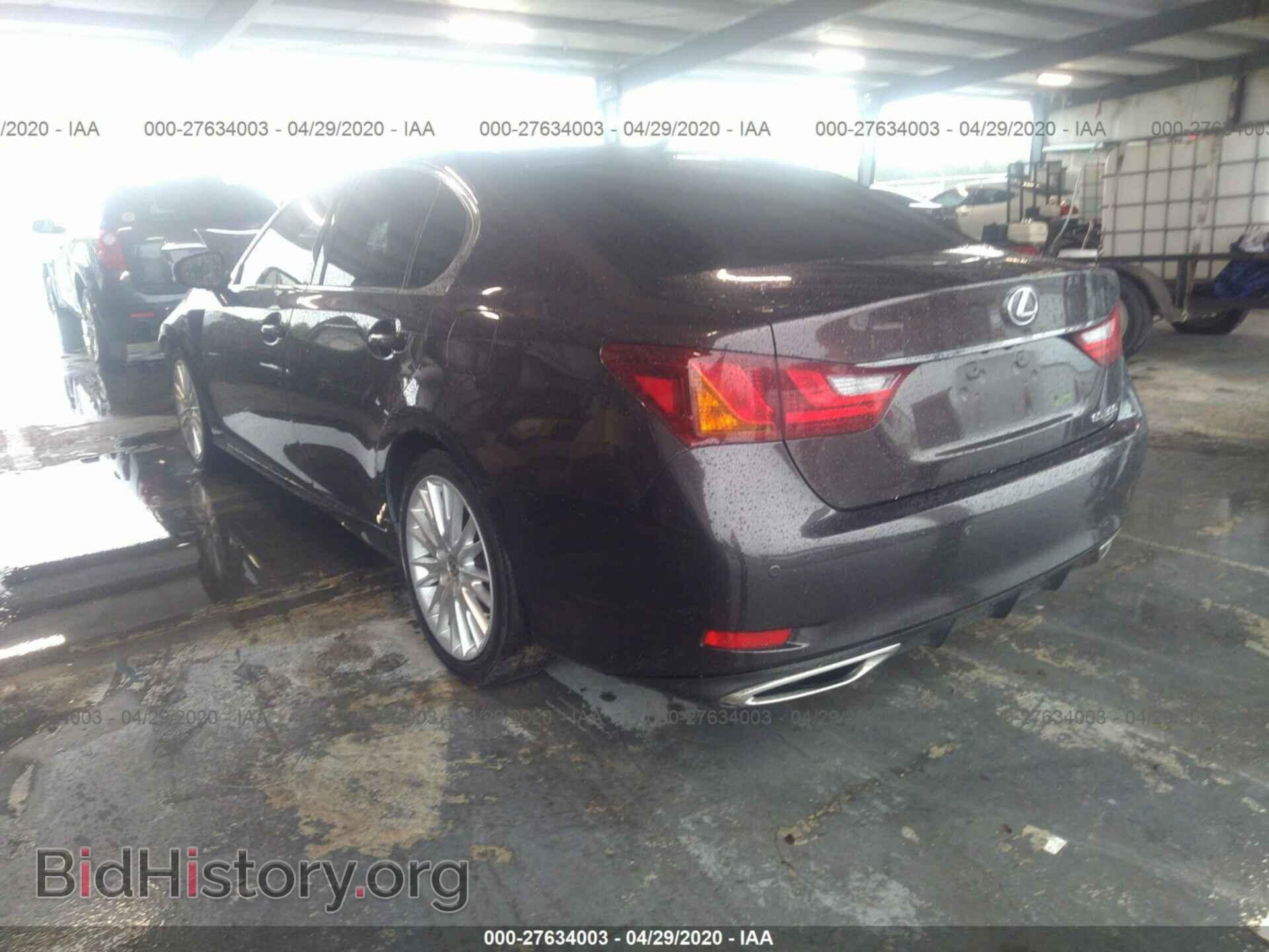 2013 LEXUS GS - VIN: JTHBE1BL4D5000419 - Фото 3