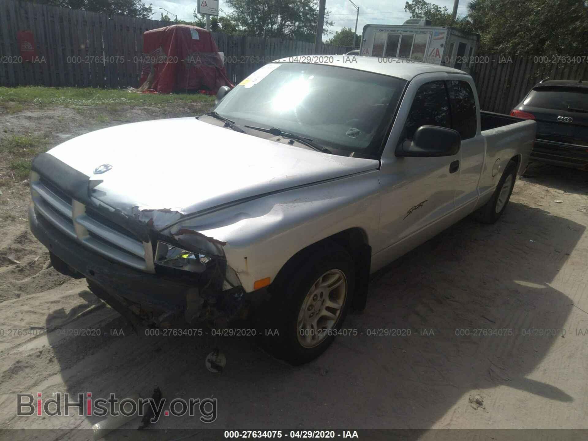 2001 DODGE DAKOTA - VIN: 1B7GL22X71S254662 - Фото 2