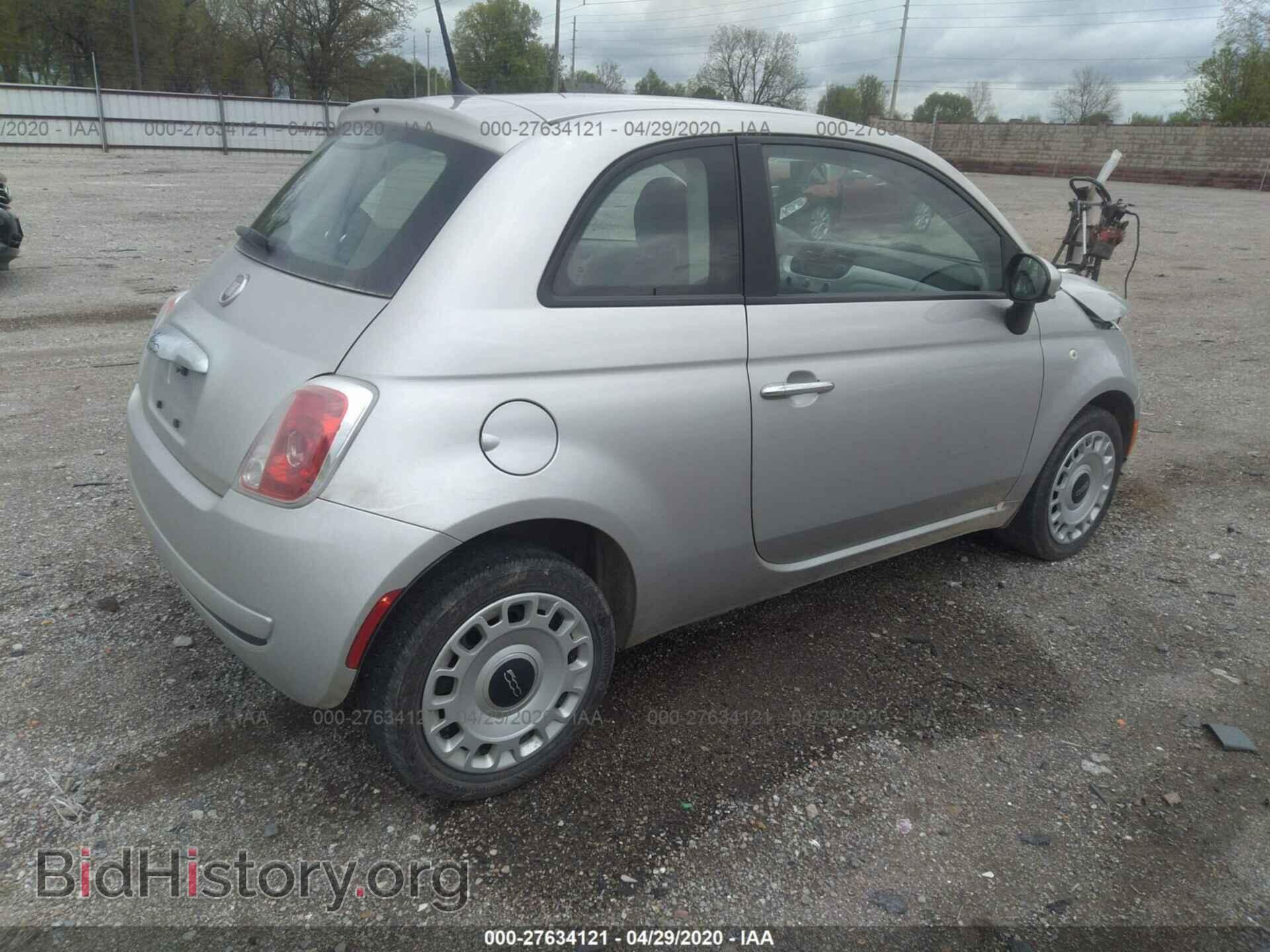 2012 FIAT 500 - VIN: 3C3CFFAR3CT335261 - Фото 4