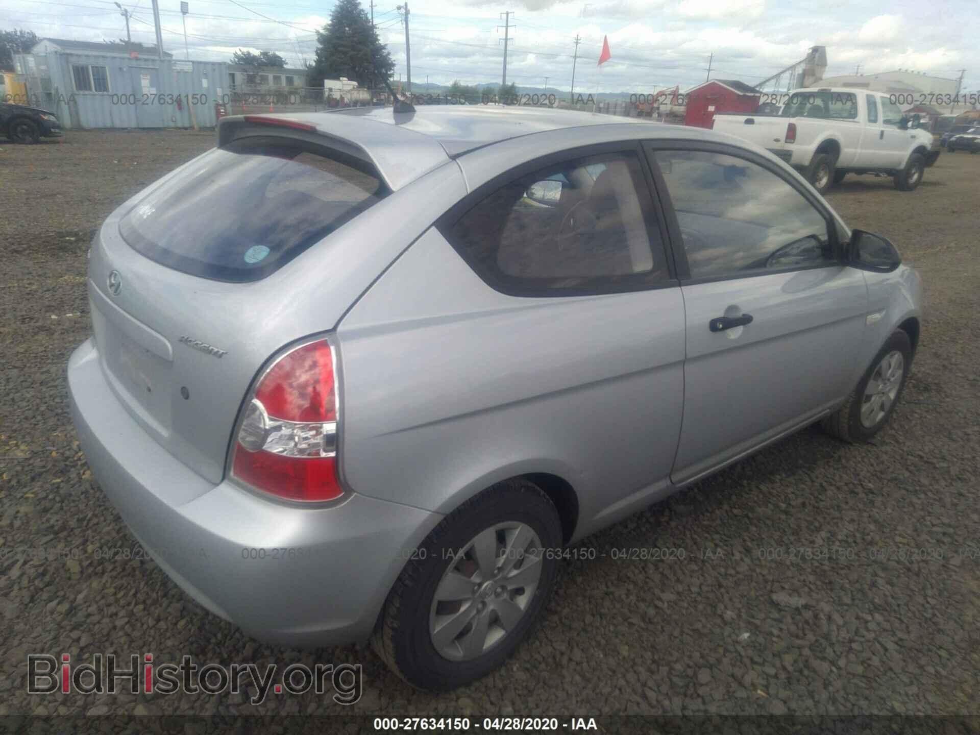 2008 HYUNDAI ACCENT - VIN: KMHCM36C48U091276 - Фото 4