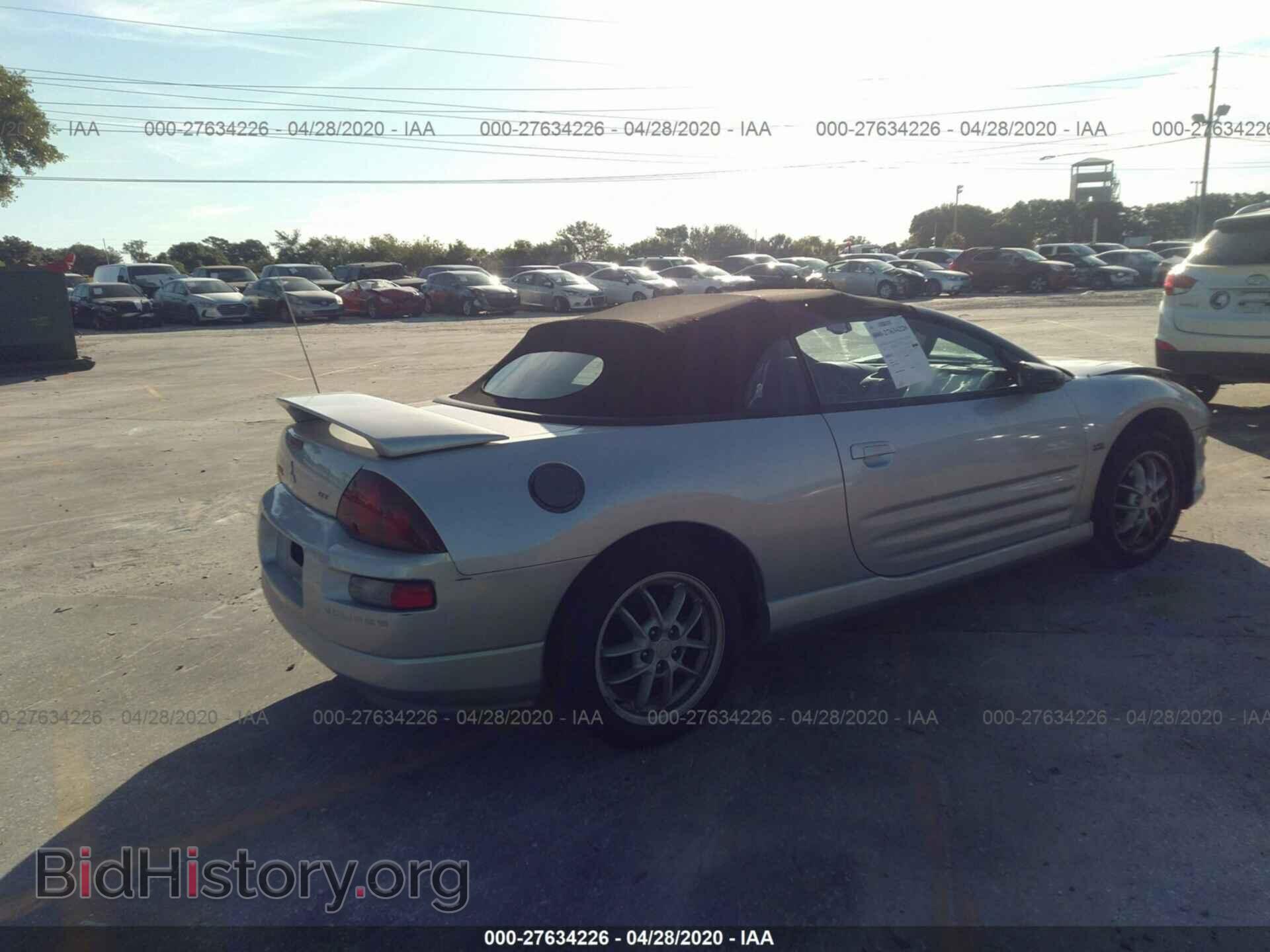 2002 MITSUBISHI ECLIPSE - VIN: 4A3AE85H42E094373 - Photo 4