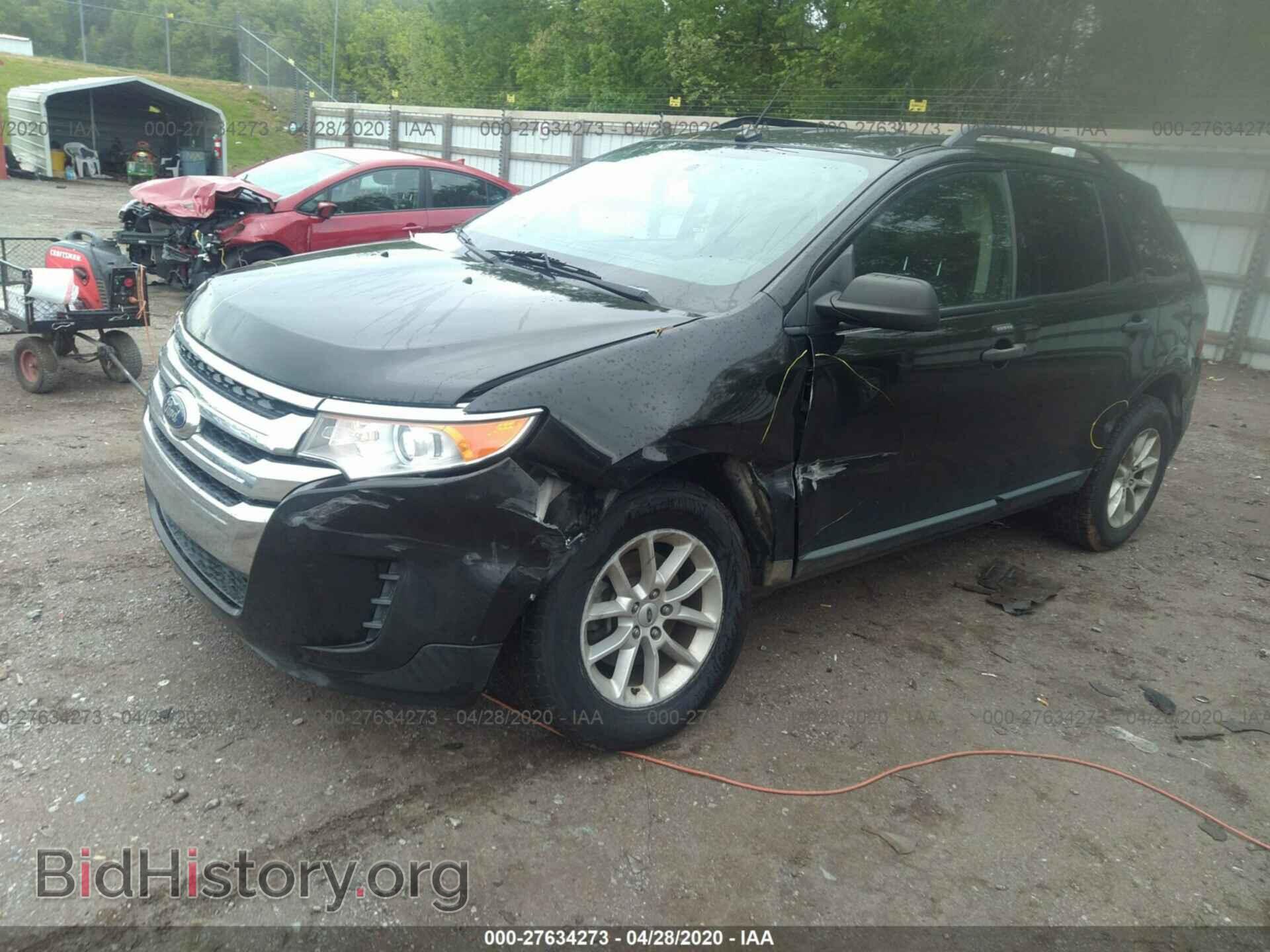 2014 FORD EDGE - VIN: 2FMDK3GC1EBB47653 - Фото 2