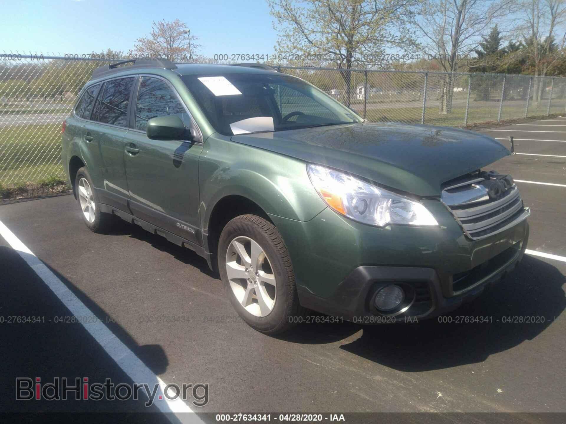 Фотография 4S4BRBCC3E3294396 - SUBARU OUTBACK 2014