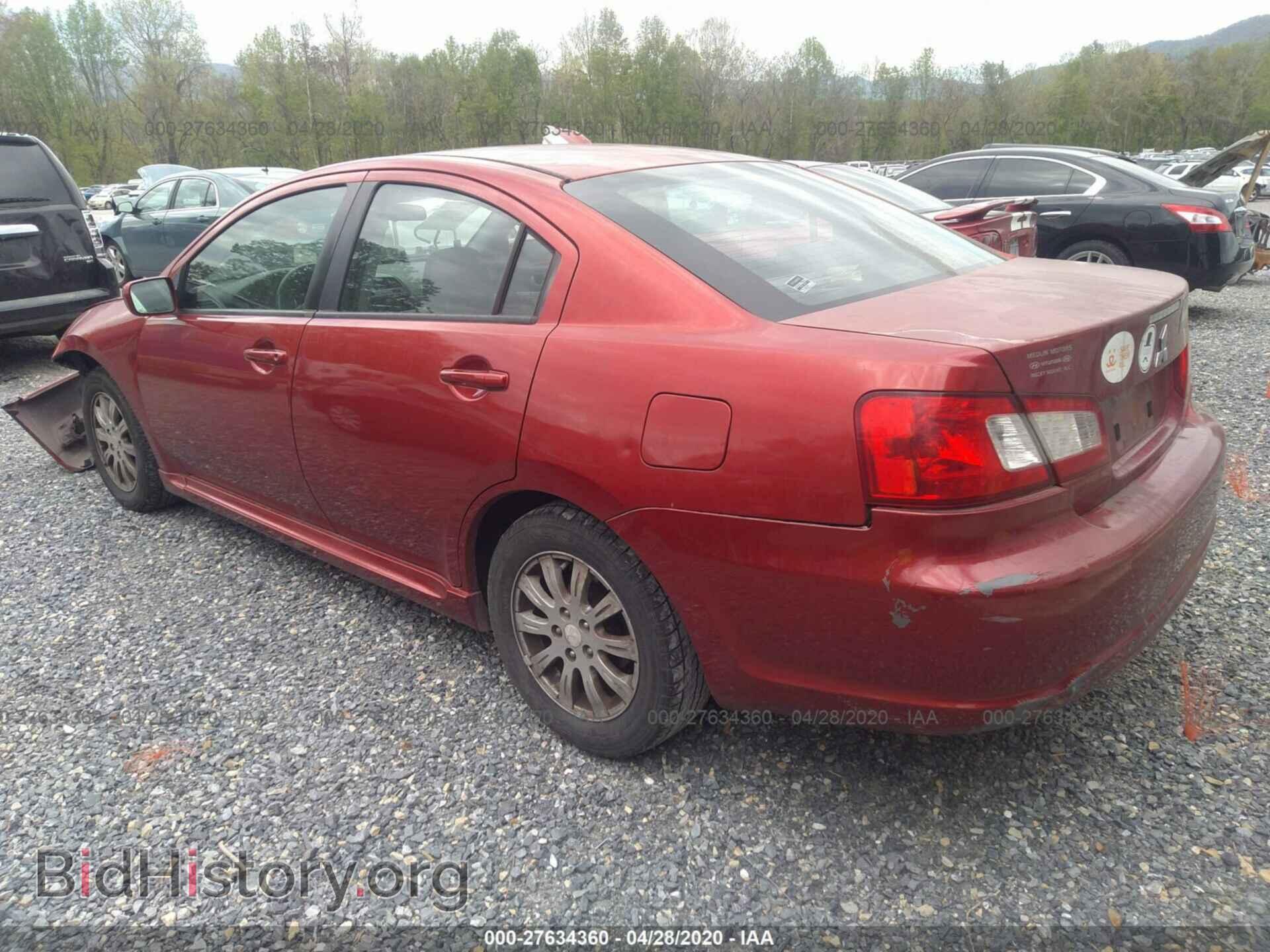 2010 MITSUBISHI GALANT - VIN: 4A32B2FF7AE015753 - Фото 3