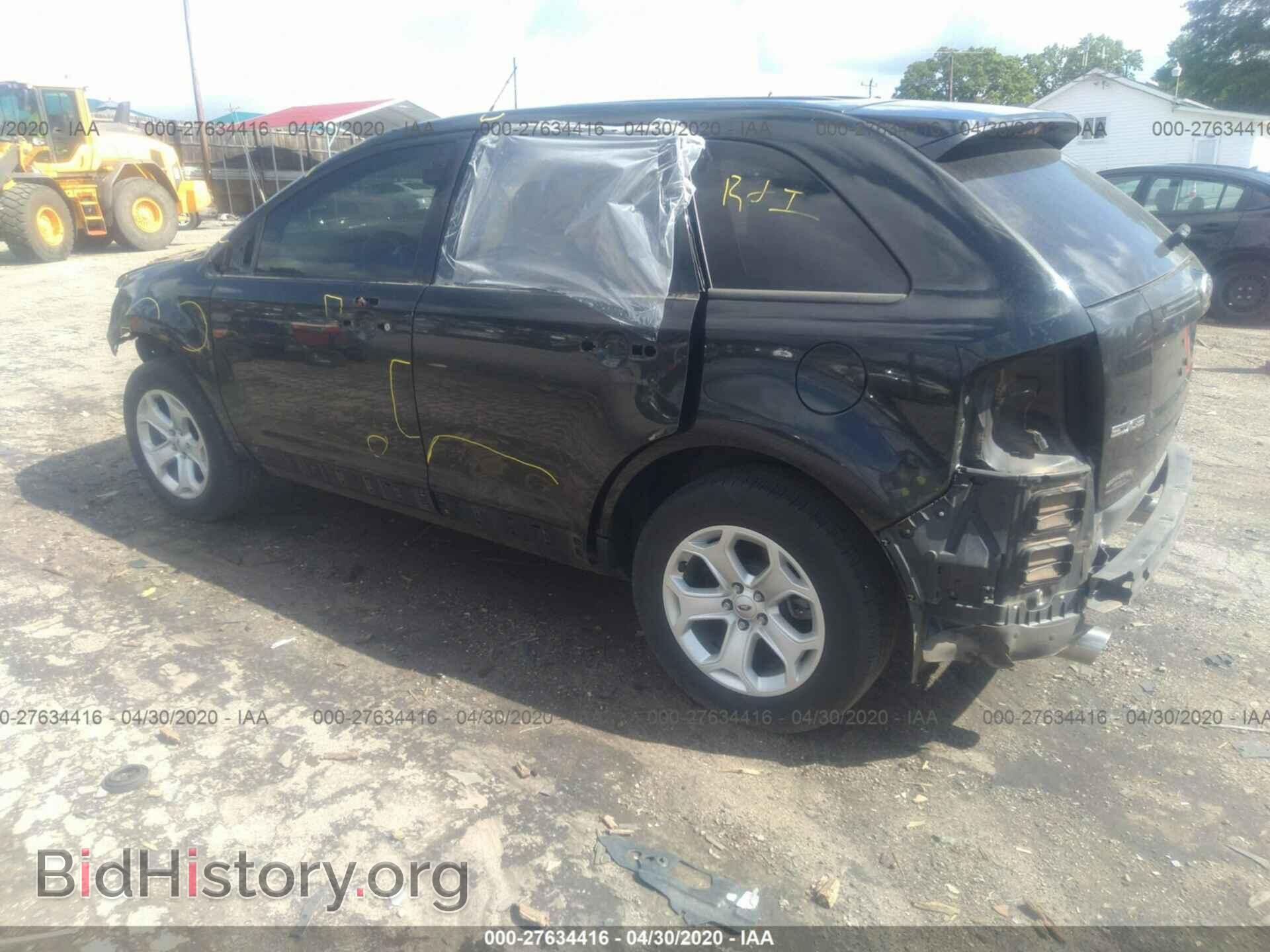 2013 FORD EDGE - VIN: 2FMDK3JC1DBB09220 - Фото 3