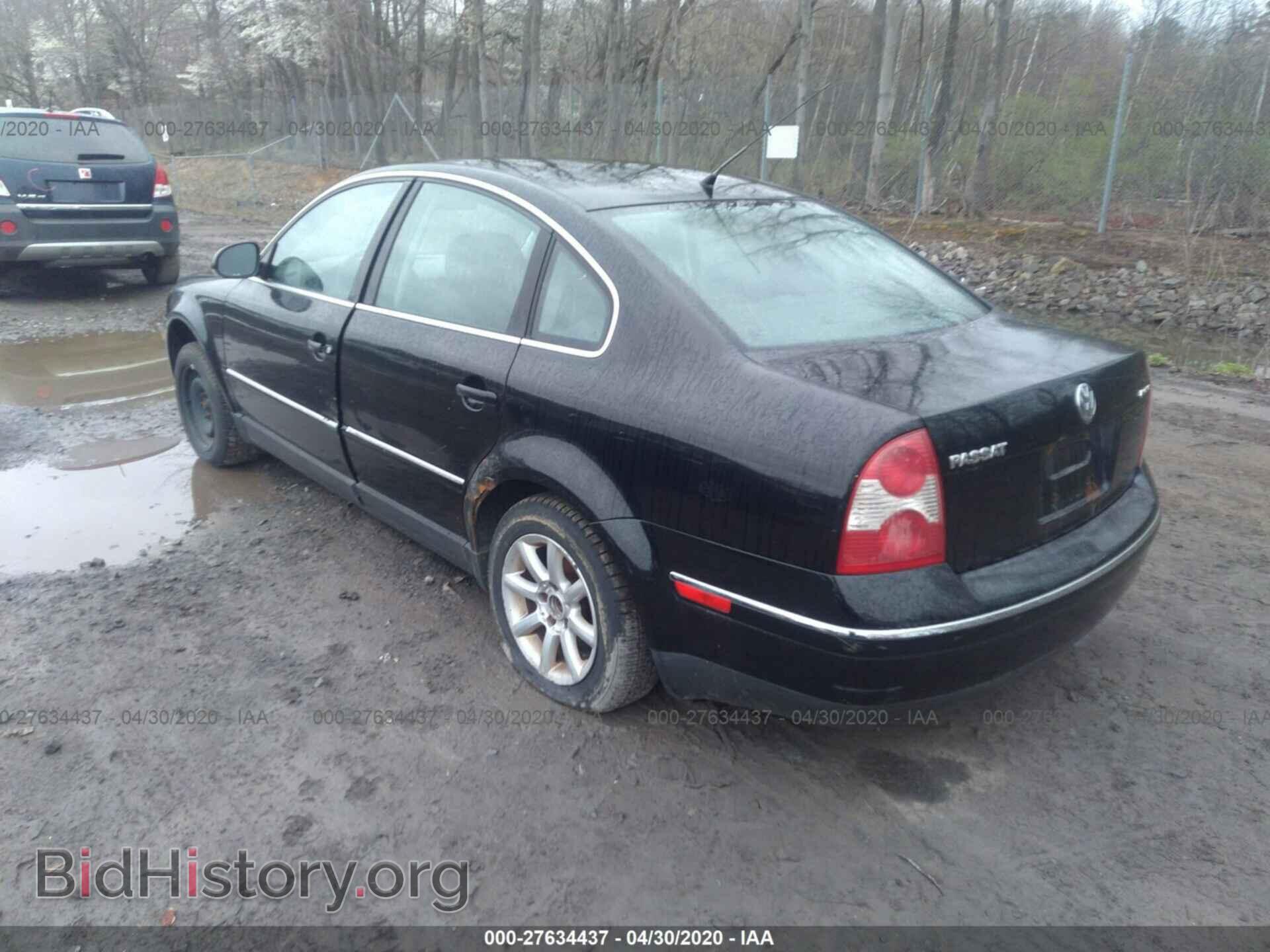 2004 VOLKSWAGEN PASSAT - VIN: WVWPD63B44E285717 - Фото 3