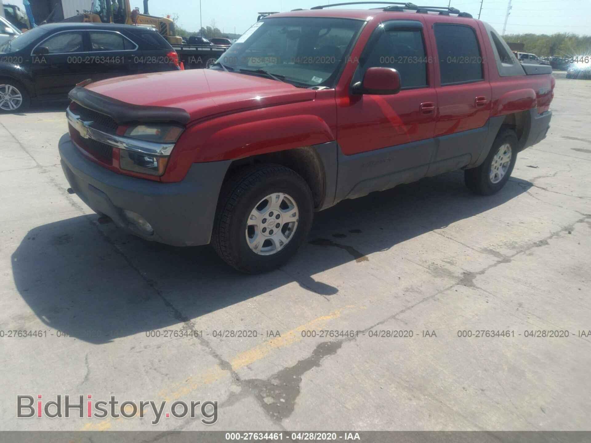 2002 CHEVROLET AVALANCHE - VIN: 3GNEK13T92G199406 - Фото 2