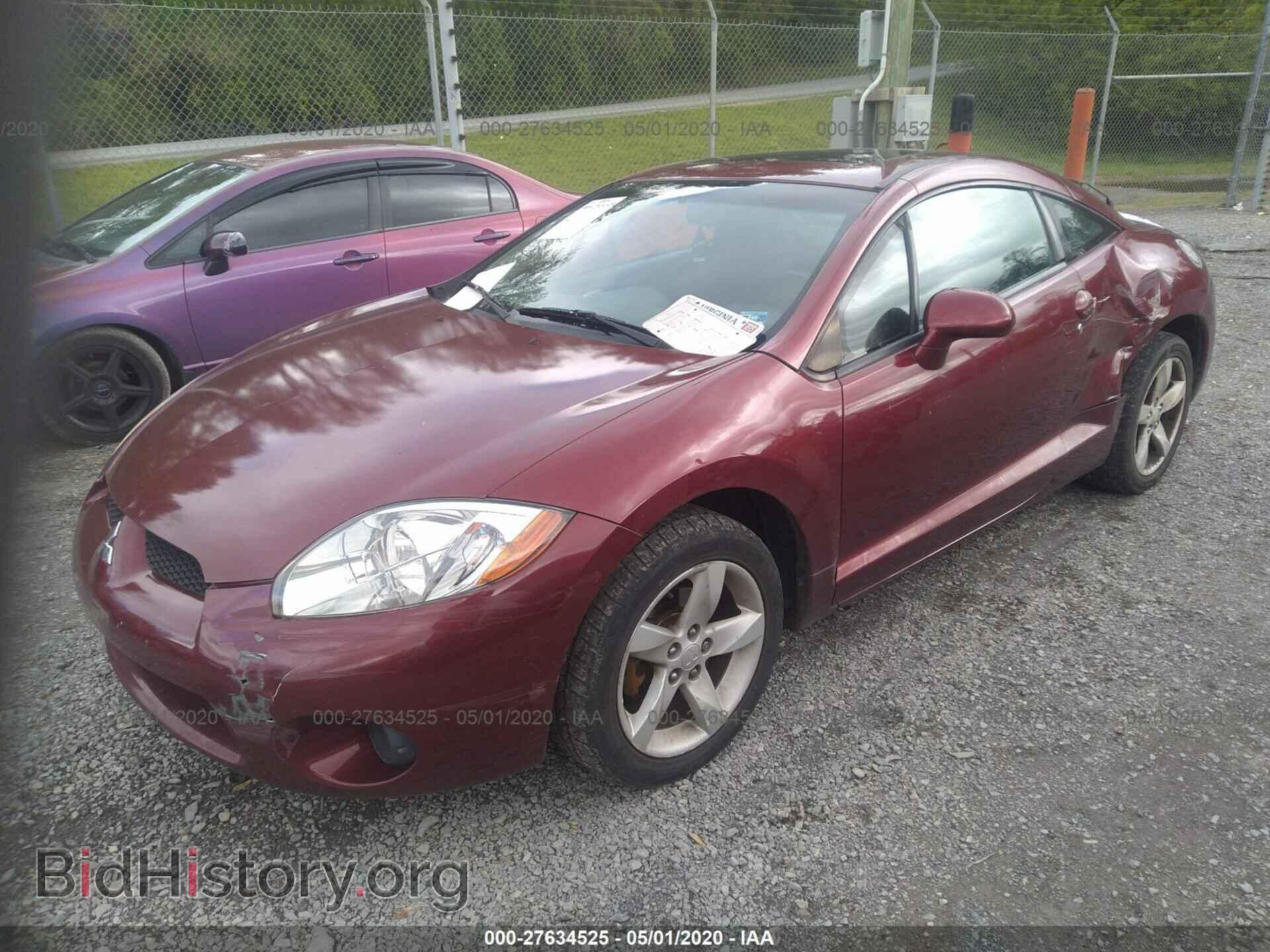 2006 MITSUBISHI ECLIPSE - VIN: 4A3AK24F06E026390 - Photo 2