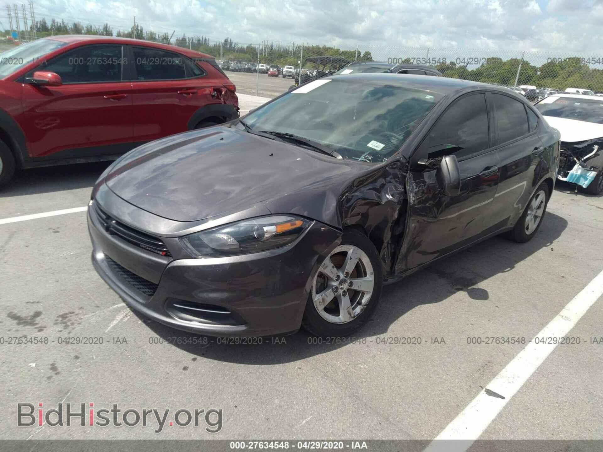 2016 DODGE DART - VIN: 1C3CDFBB9GD717359 - Фото 2