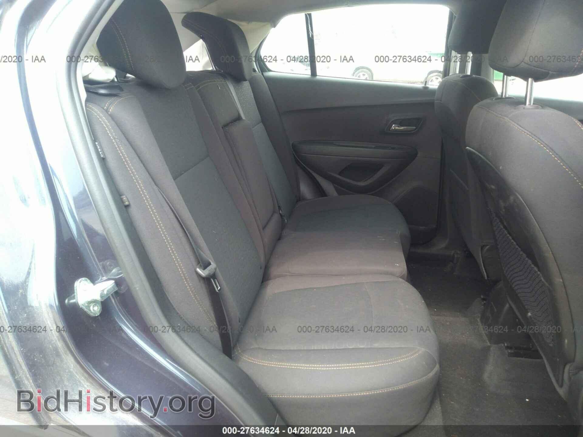 2019 CHEVROLET TRAX - VIN: 3GNCJKSBXKL232994 - Фото 8
