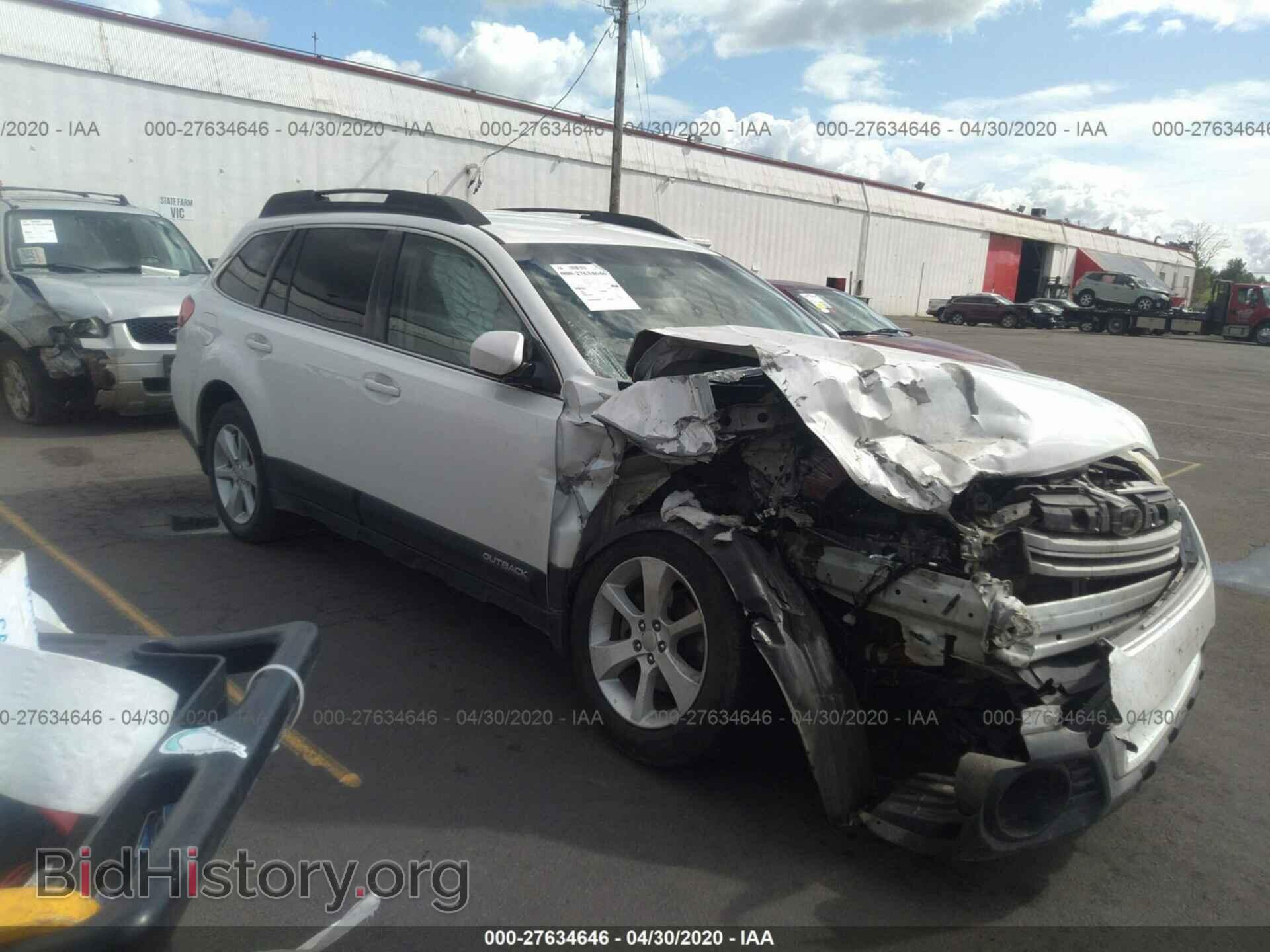 Фотография 4S4BRBCC9D3293638 - SUBARU OUTBACK 2013