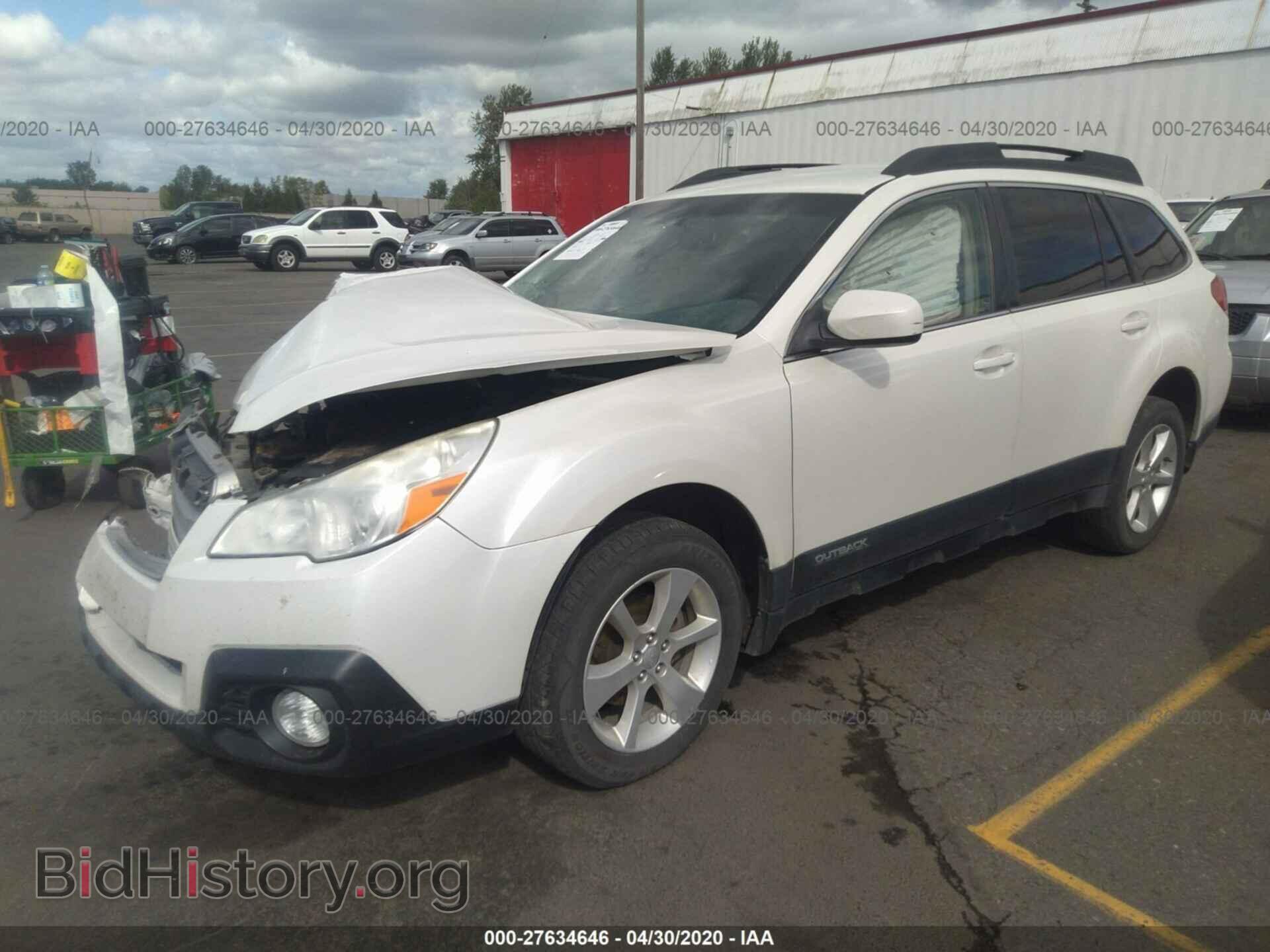 2013 SUBARU OUTBACK - VIN: 4S4BRBCC9D3293638 - Фото 2
