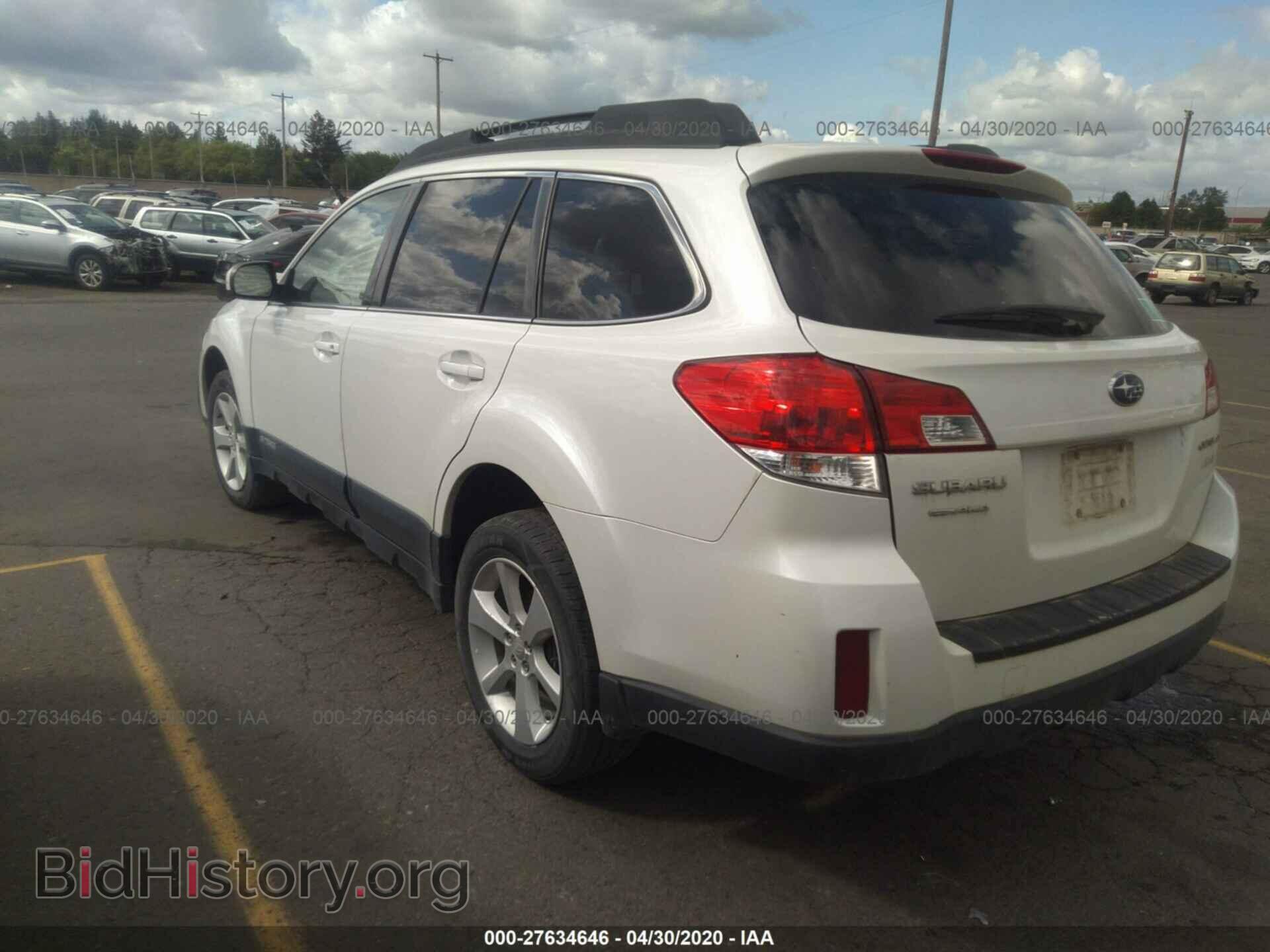 2013 SUBARU OUTBACK - VIN: 4S4BRBCC9D3293638 - Фото 3