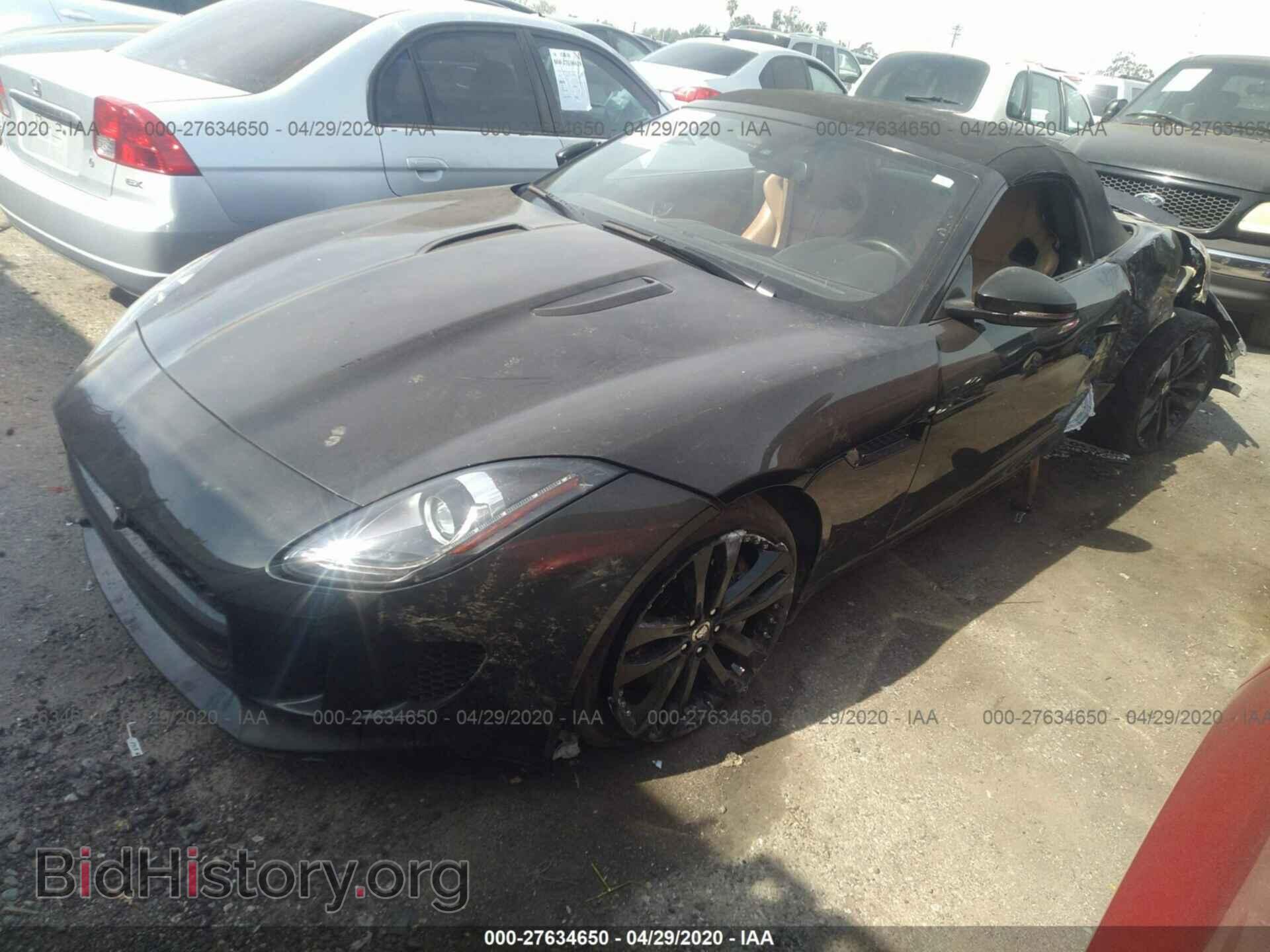 2014 JAGUAR F-TYPE - VIN: SAJWA6E7XE8K09367 - Фото 2