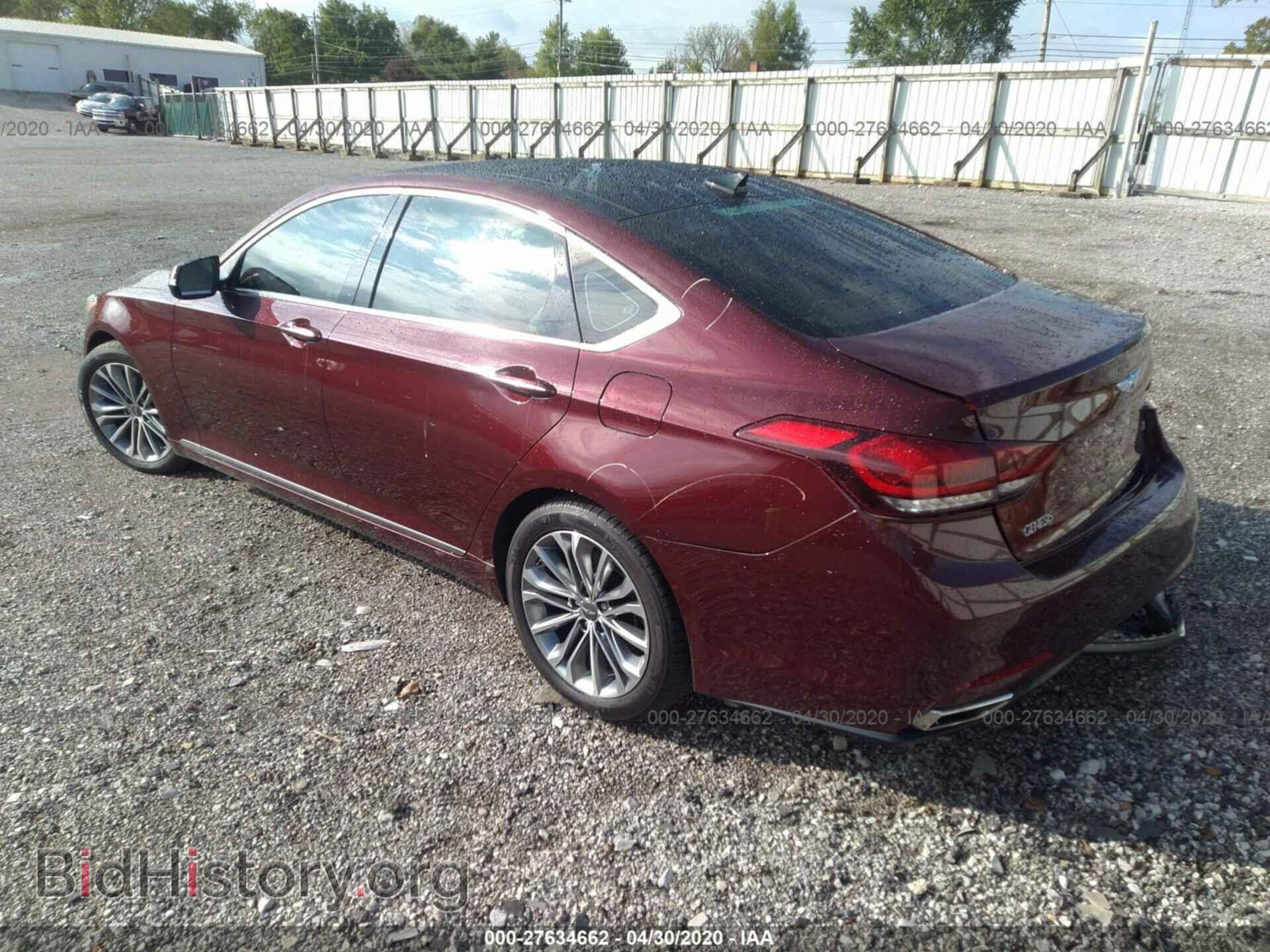 2016 HYUNDAI GENESIS - VIN: KMHGN4JE4GU106757 - Фото 3