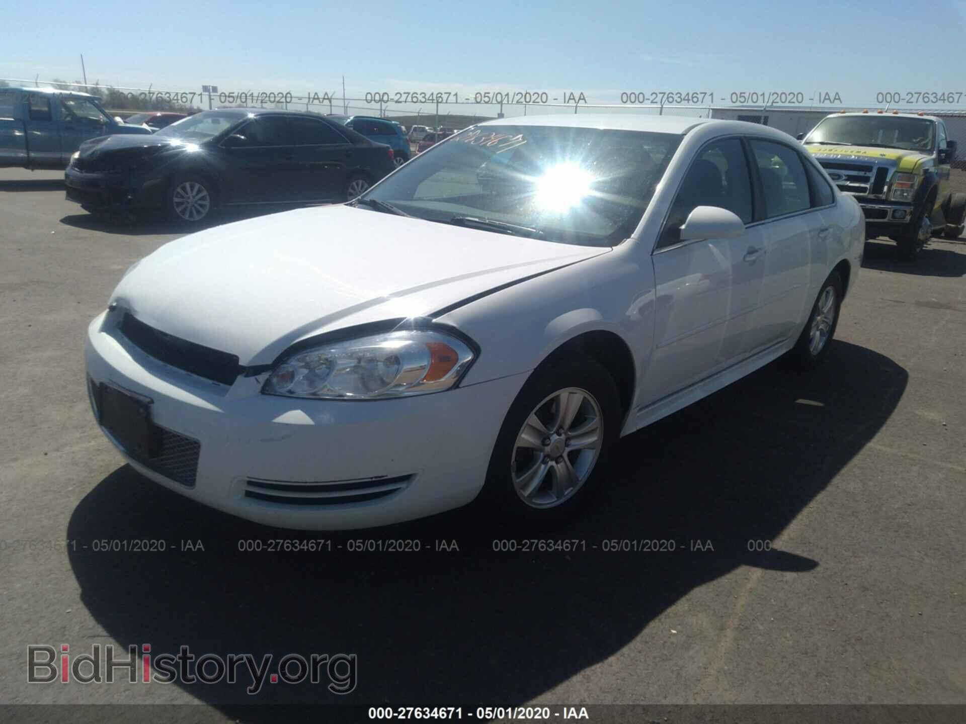 2012 CHEVROLET IMPALA - VIN: 2G1WF5E35C1214122 - Photo 2