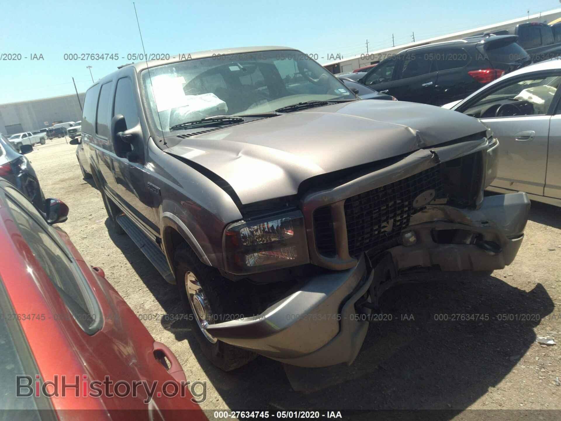 Photo 1FMNU42PX4ED33953 - FORD EXCURSION 2004