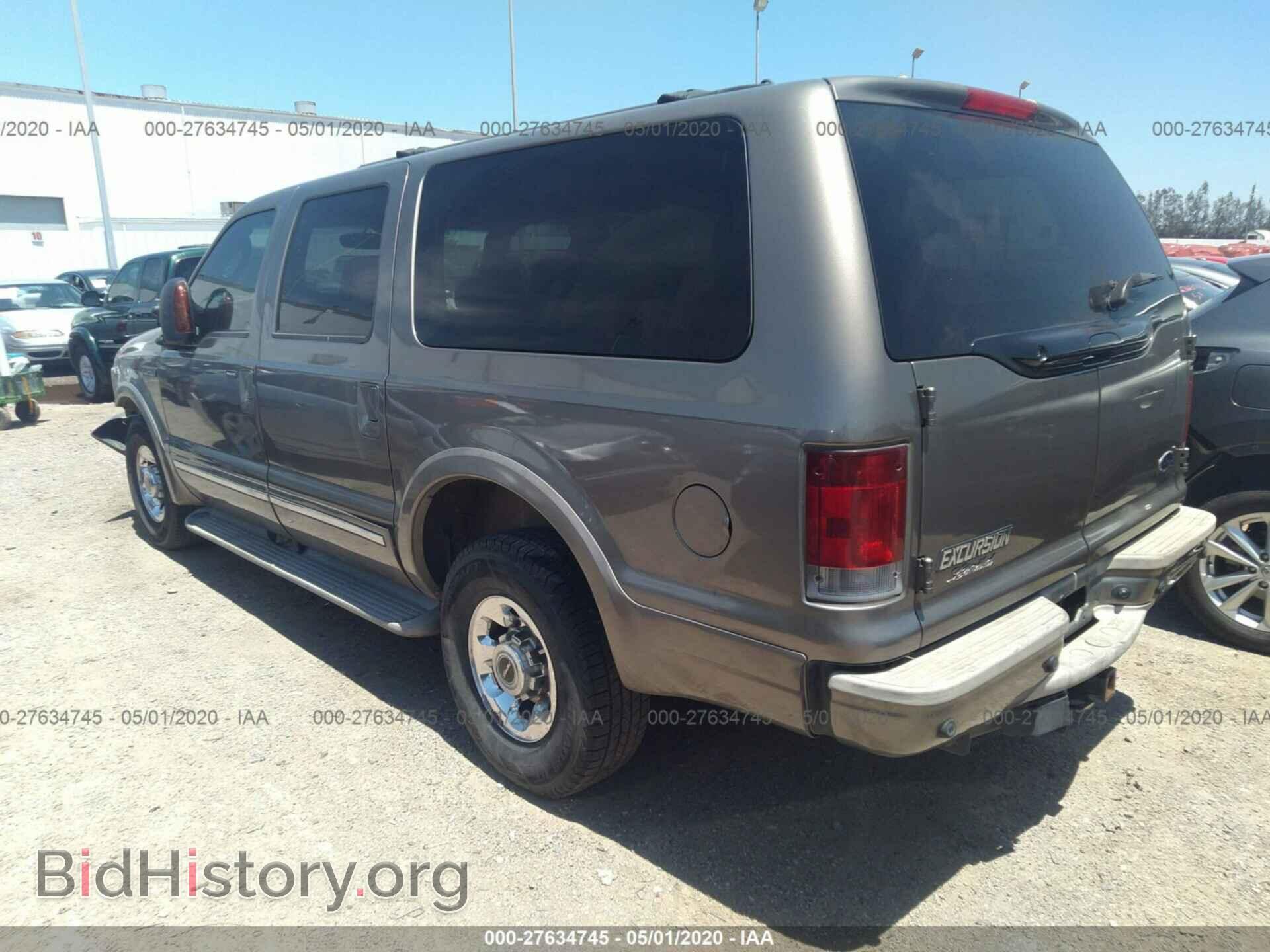 2004 FORD EXCURSION - VIN: 1FMNU42PX4ED33953 - Photo 3