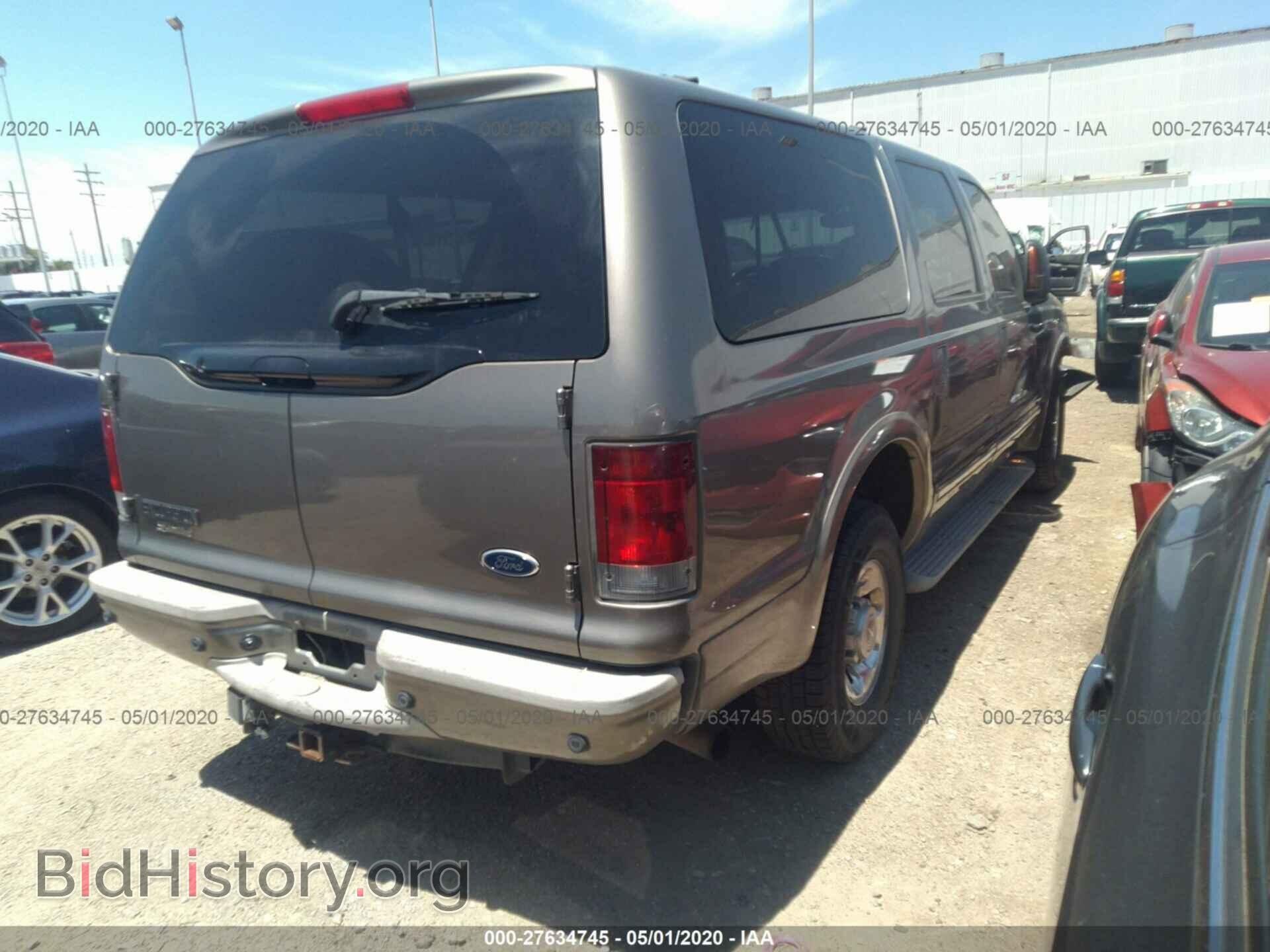 2004 FORD EXCURSION - VIN: 1FMNU42PX4ED33953 - Photo 4