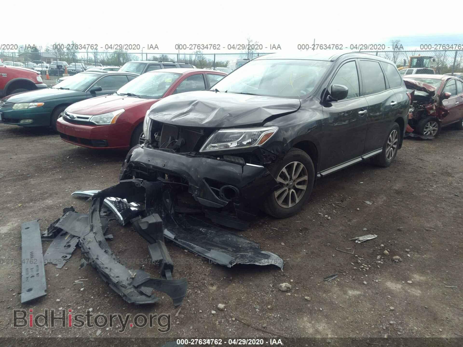 2014 NISSAN PATHFINDER - VIN: 5N1AR2MM3EC664698 - Фото 2