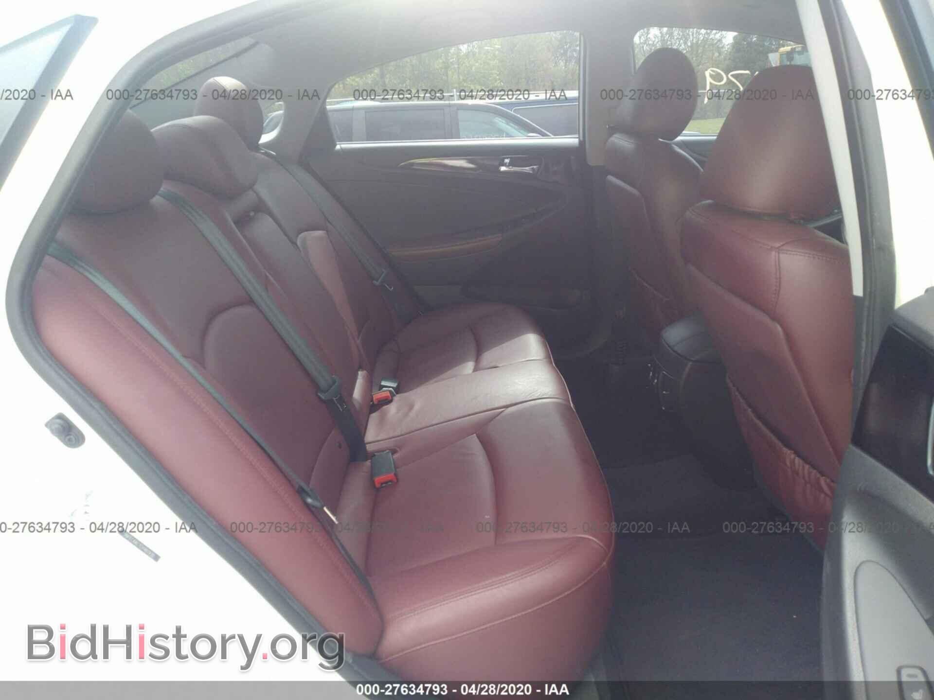 2012 HYUNDAI SONATA - VIN: 5NPEC4AC7CH461930 - Фото 8