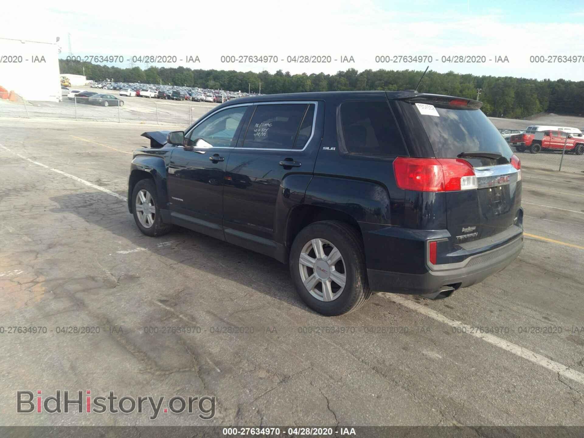 2016 GMC TERRAIN - VIN: 2GKFLSEK8G6340137 - Фото 3