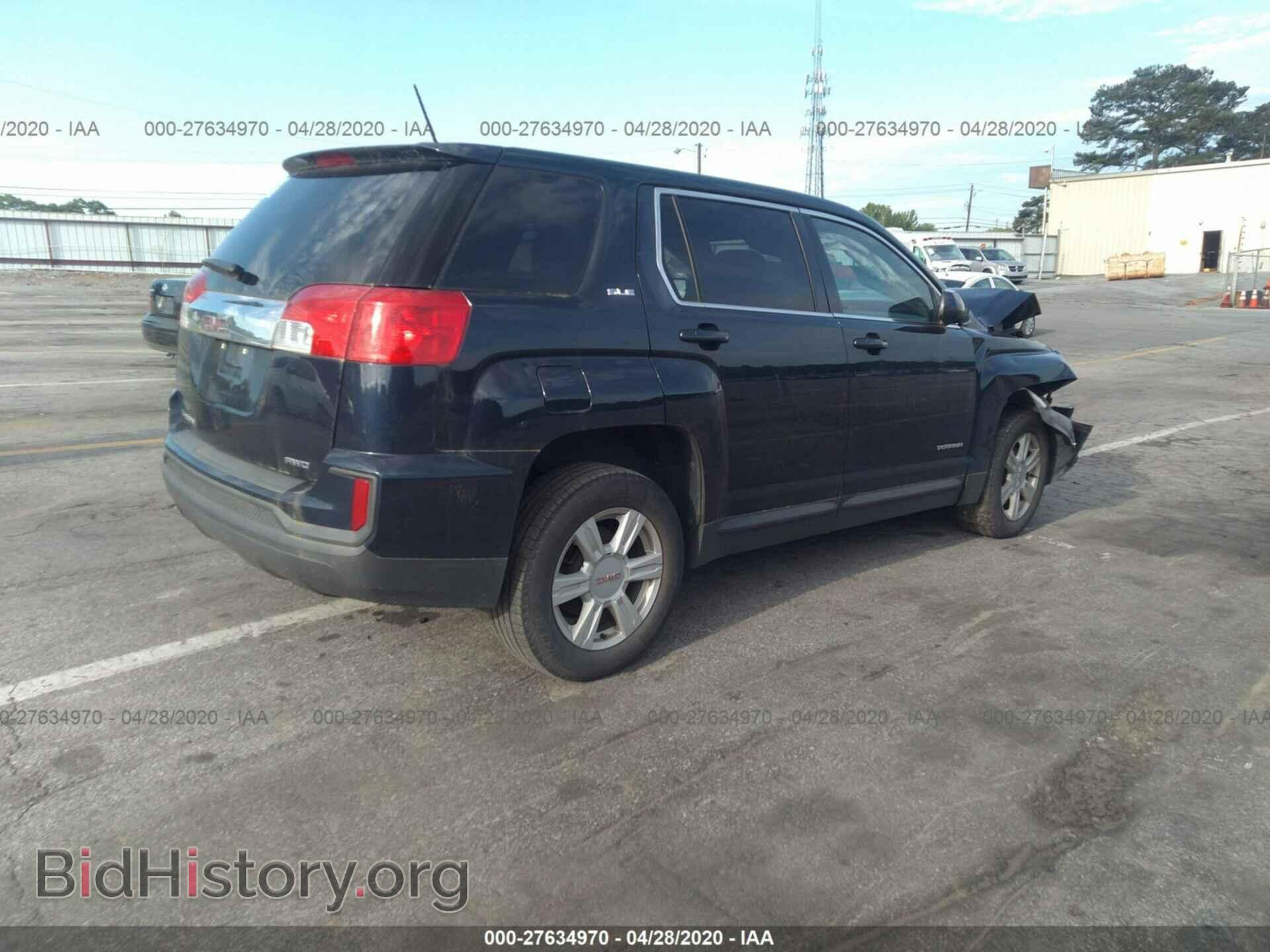 2016 GMC TERRAIN - VIN: 2GKFLSEK8G6340137 - Фото 4