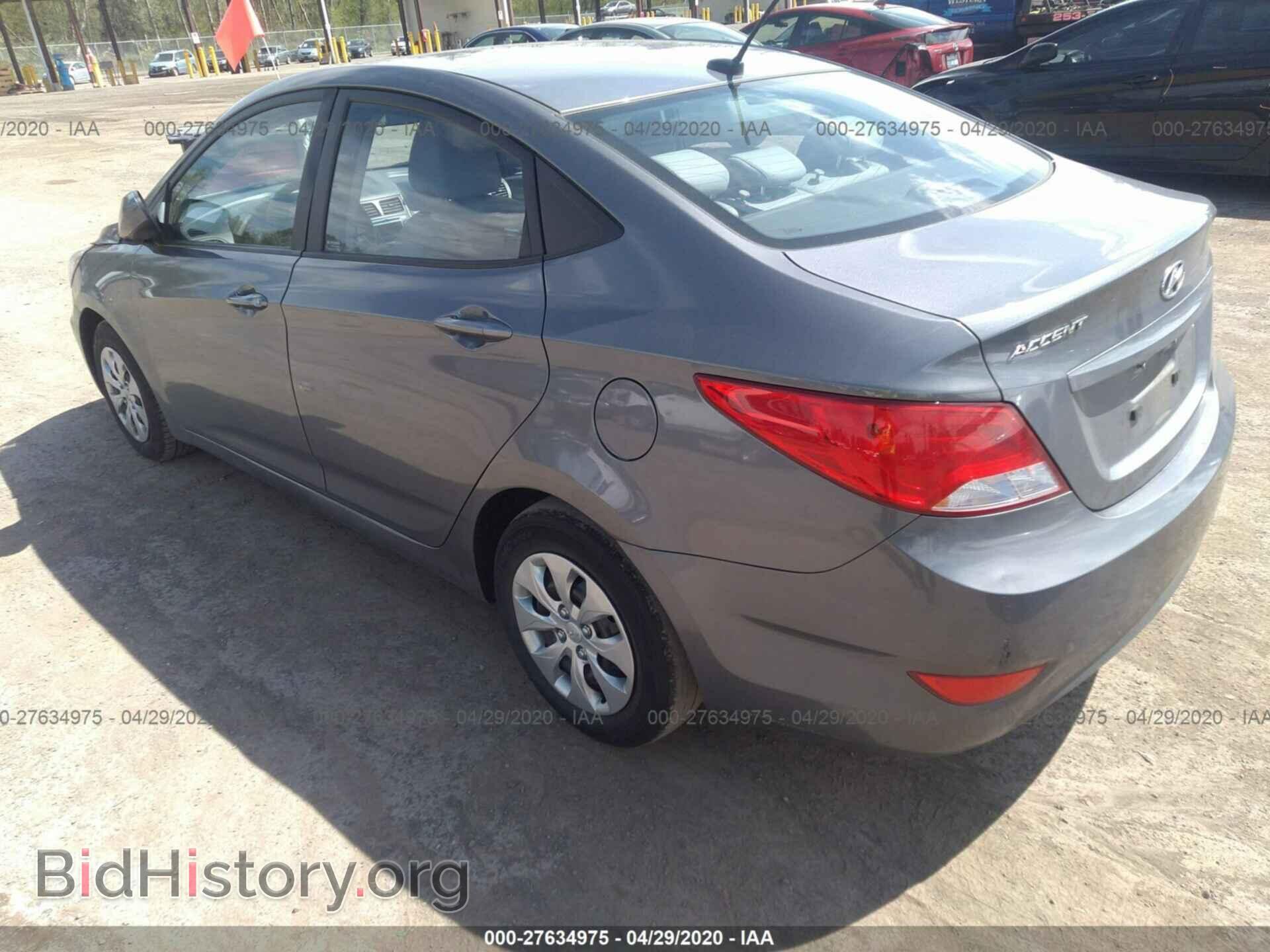 2016 HYUNDAI ACCENT - VIN: KMHCT4AE5GU105301 - Photo 3