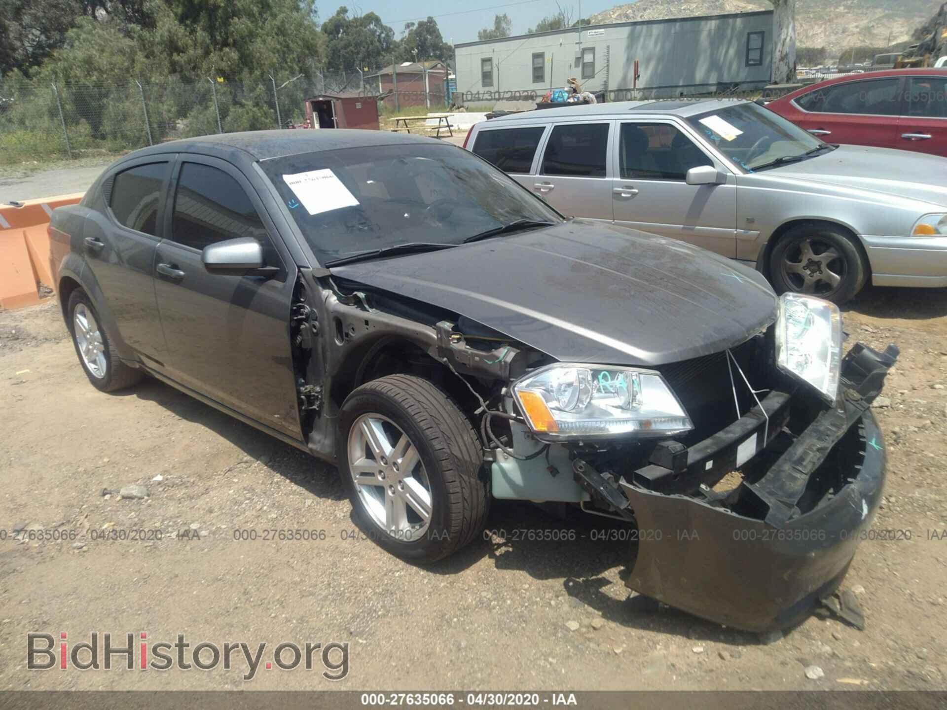 Photo 1C3CDZCB8CN177507 - DODGE AVENGER 2012