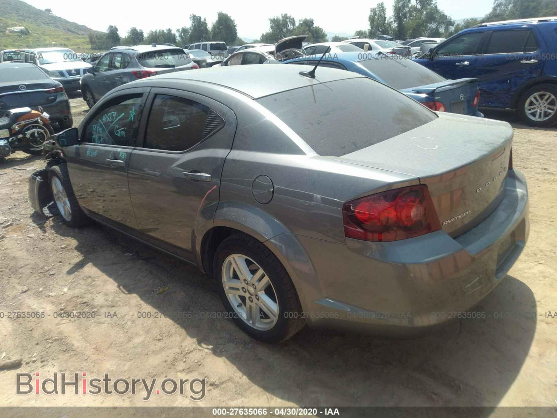 2012 DODGE AVENGER - VIN: 1C3CDZCB8CN177507 - Photo 3