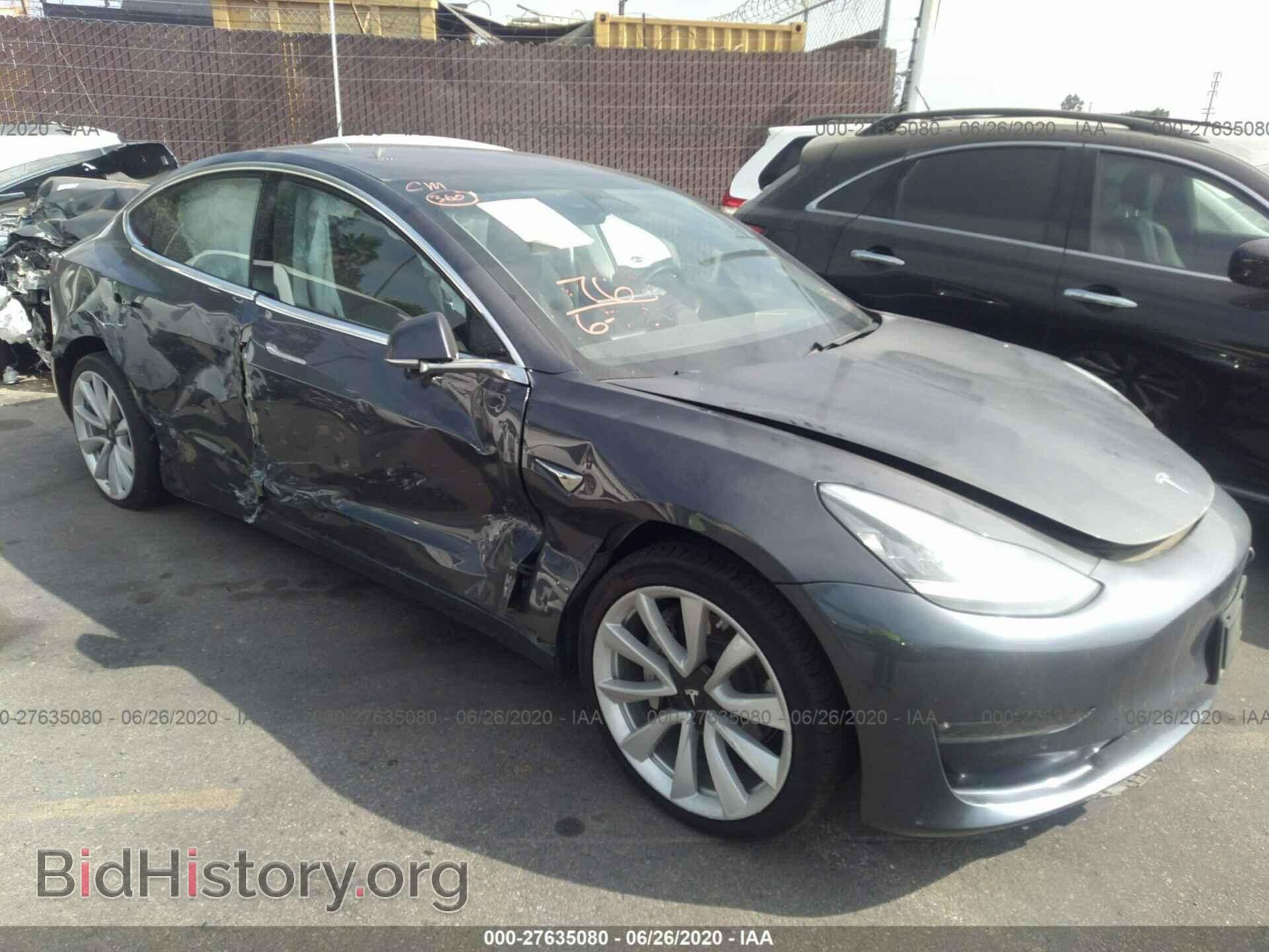 Photo 5YJ3E1EA5JF010791 - TESLA MODEL 3 2018