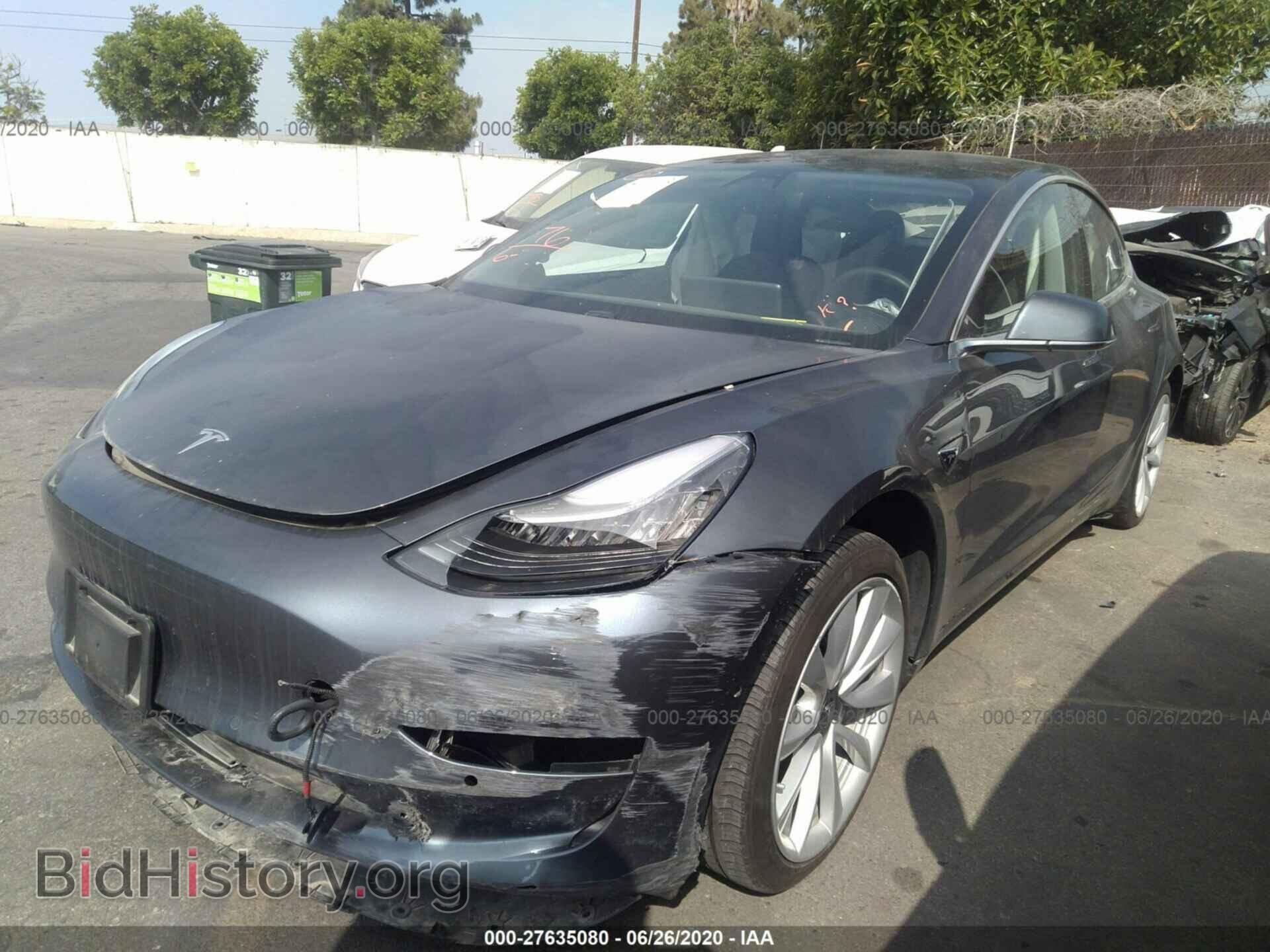 2018 TESLA MODEL 3 - VIN: 5YJ3E1EA5JF010791 - Фото 2