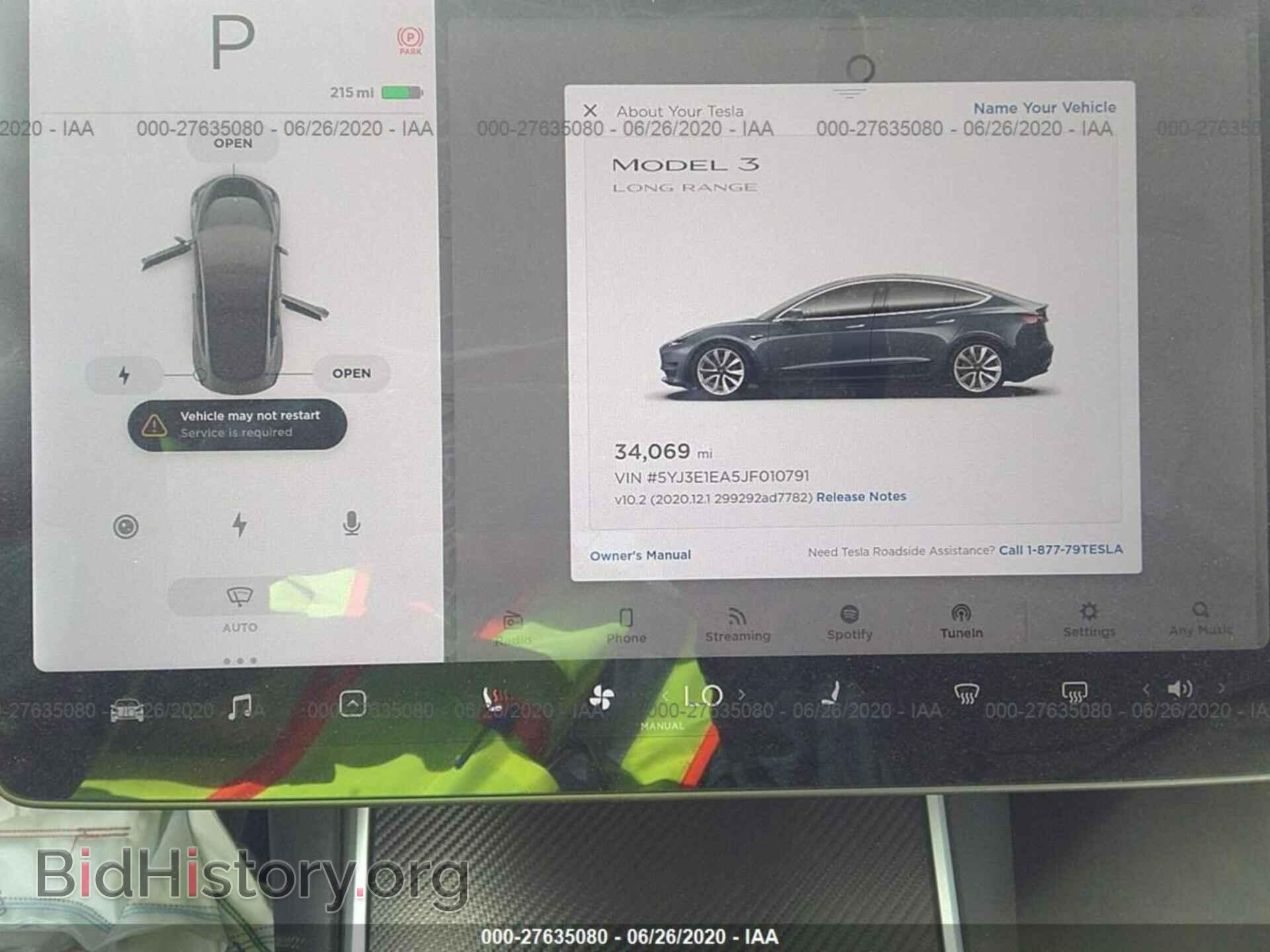 2018 TESLA MODEL 3 - VIN: 5YJ3E1EA5JF010791 - Фото 7