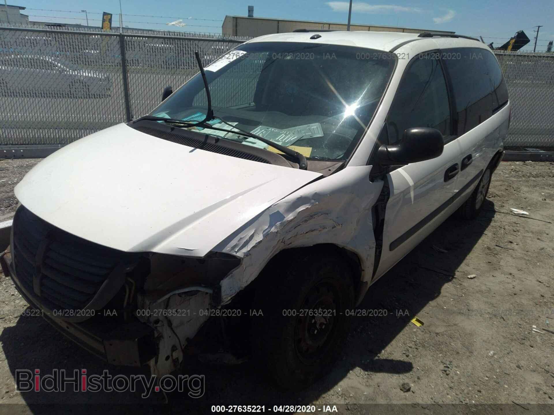 2006 DODGE CARAVAN - VIN: 1D4GP25R76B728489 - Фото 2
