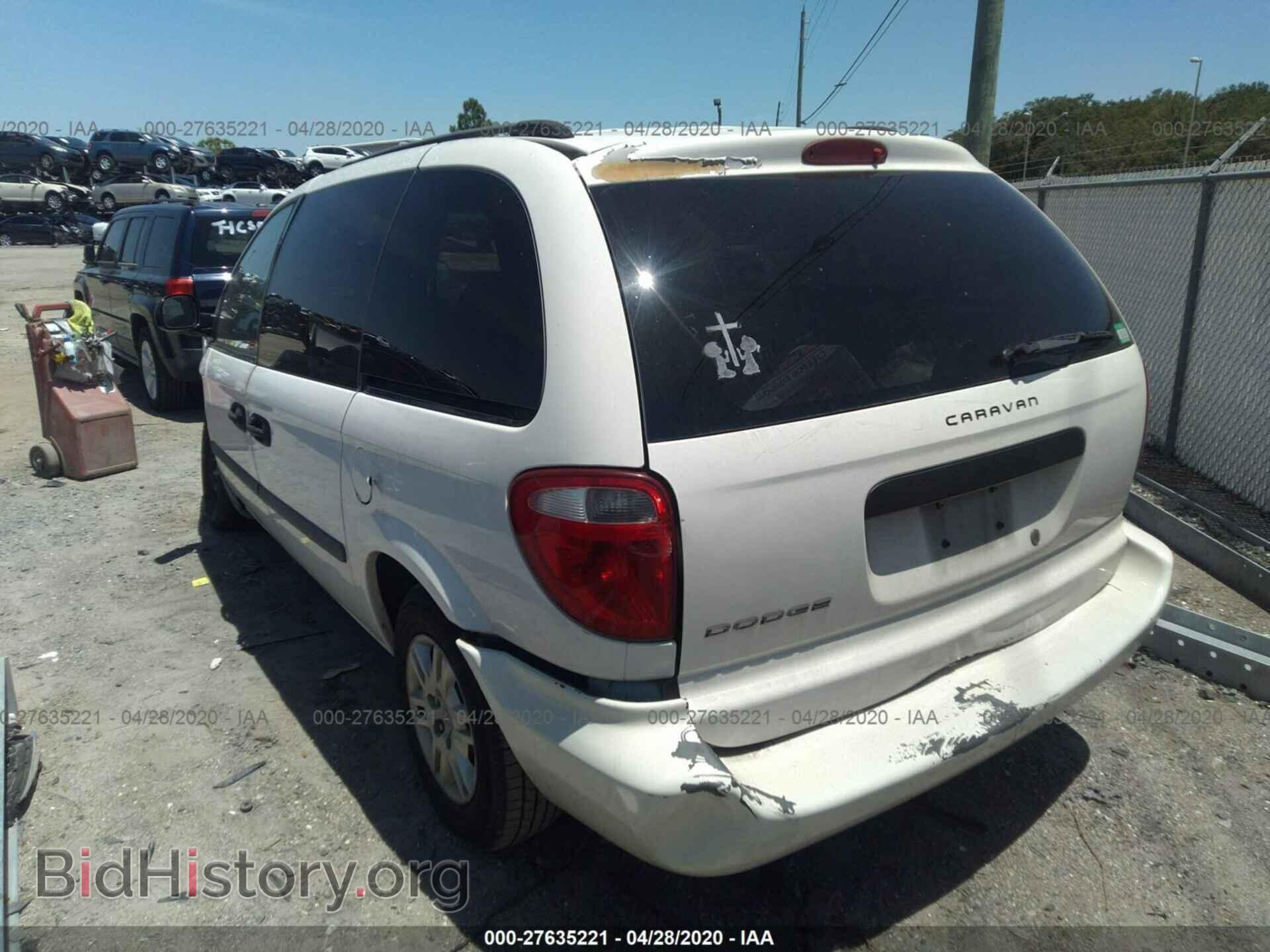 2006 DODGE CARAVAN - VIN: 1D4GP25R76B728489 - Фото 3