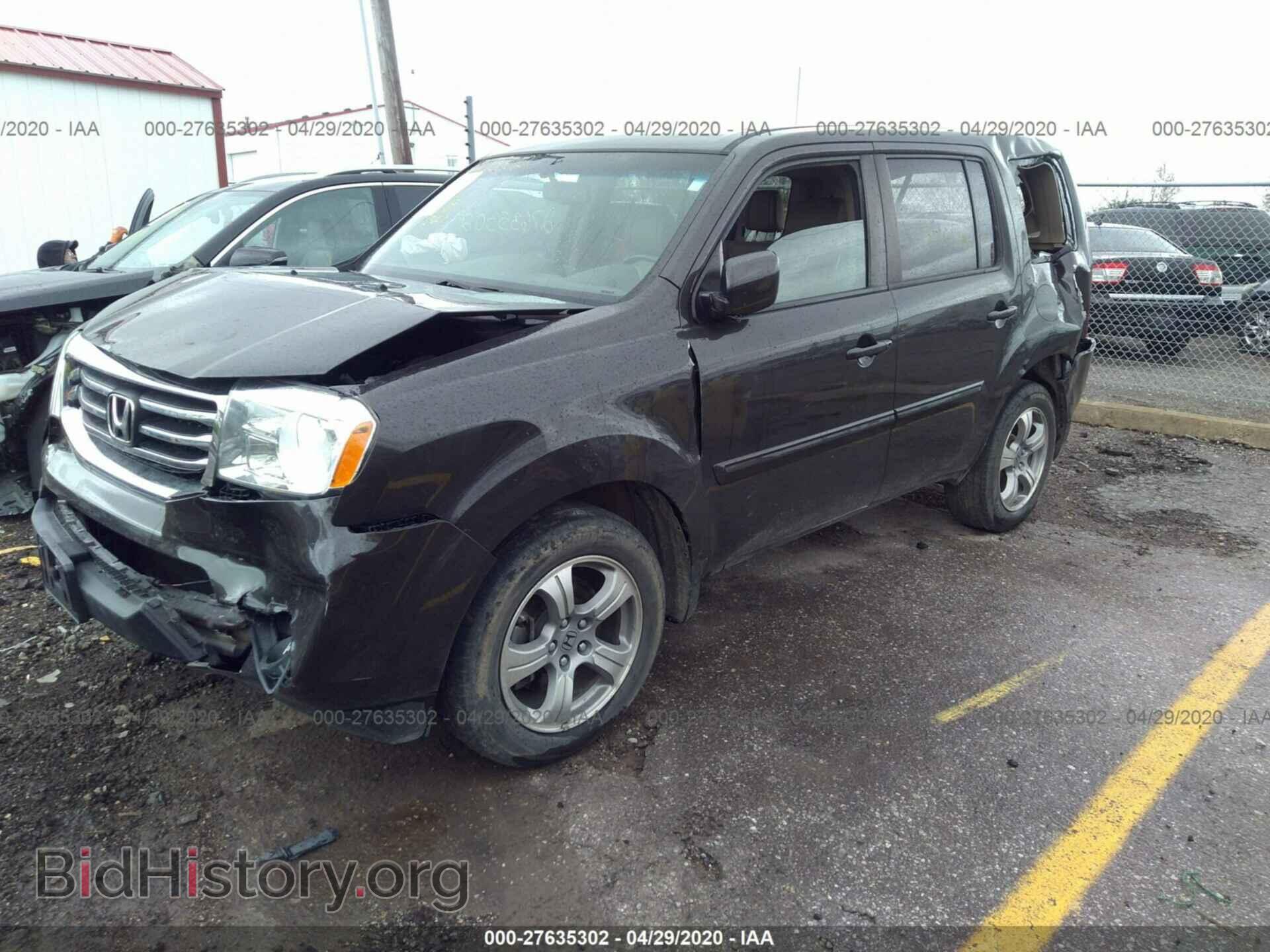 2012 HONDA PILOT - VIN: 5FNYF4H70CB029823 - Фото 2